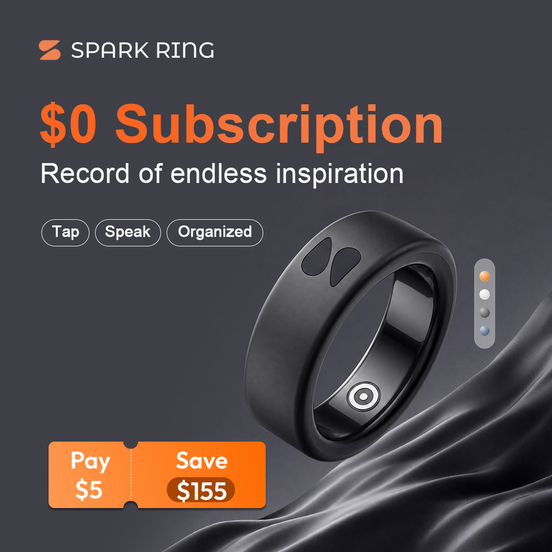 Spark Ring Facebook ad: Spark Ring Early-Bird VIP Deposit, Only 500 Spots