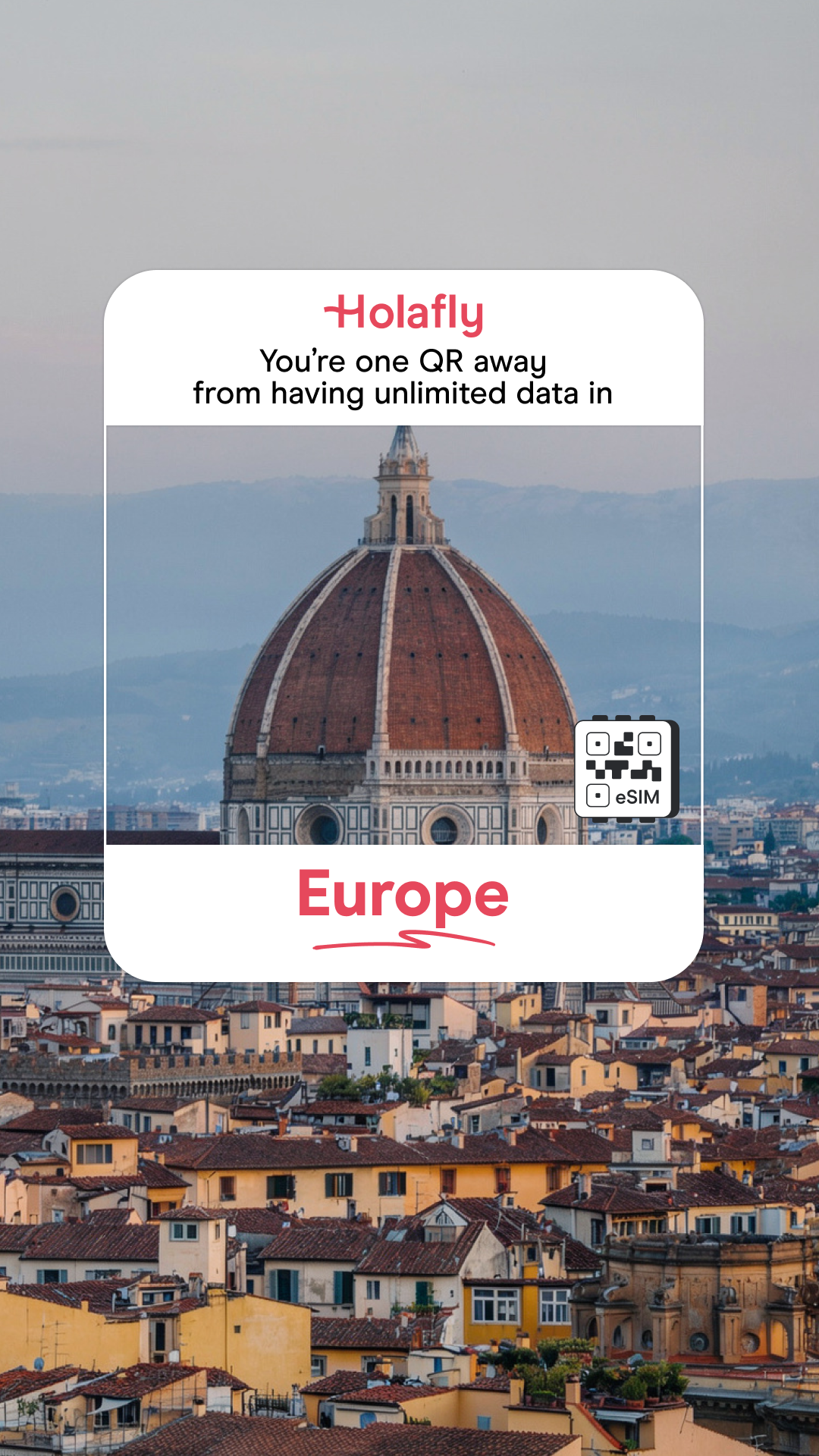 Holafly - English Facebook ad