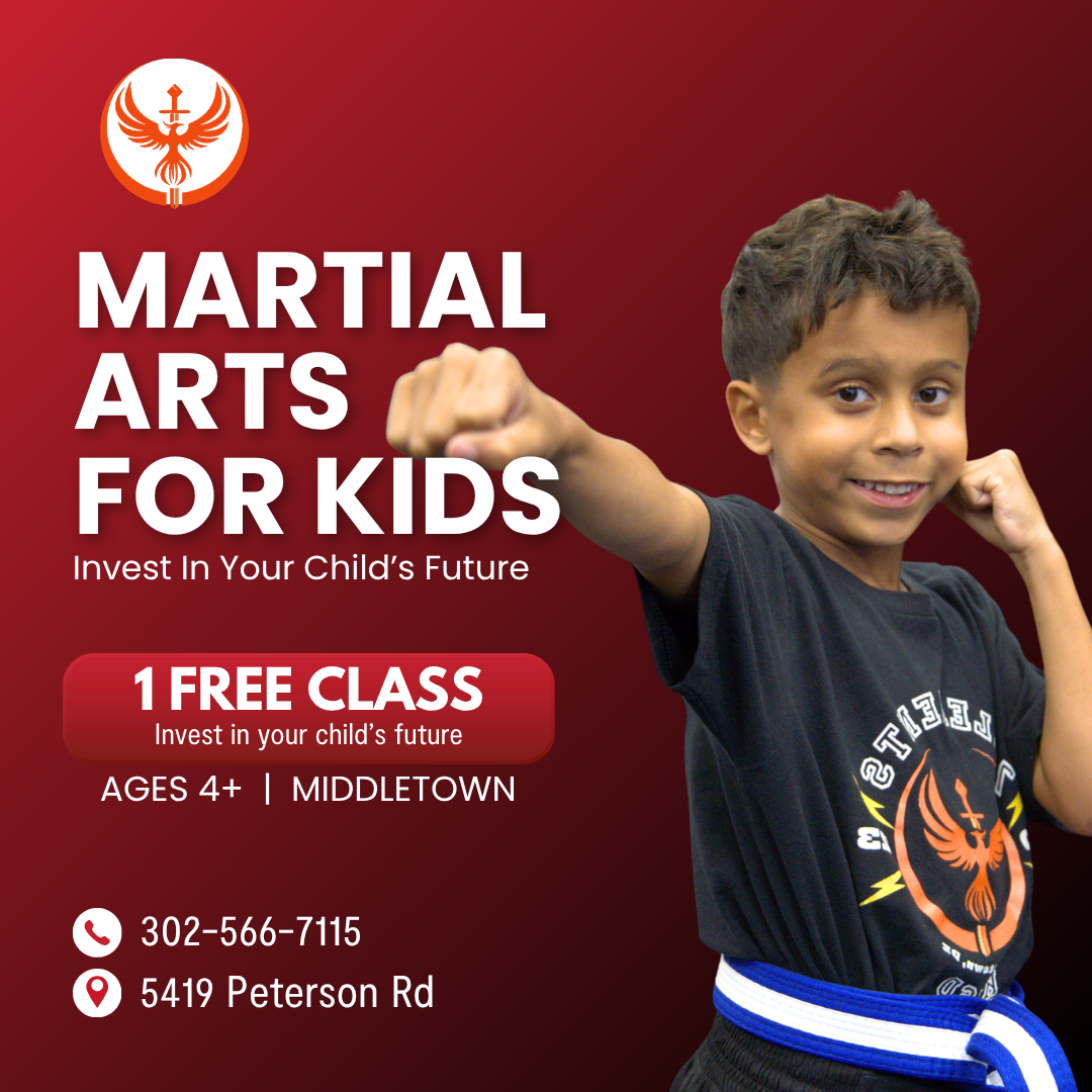 7 Elements Krav Maga and Self-Defense Facebook ad: Kids Martial Arts (Ages 4+) | Free Trial Pass