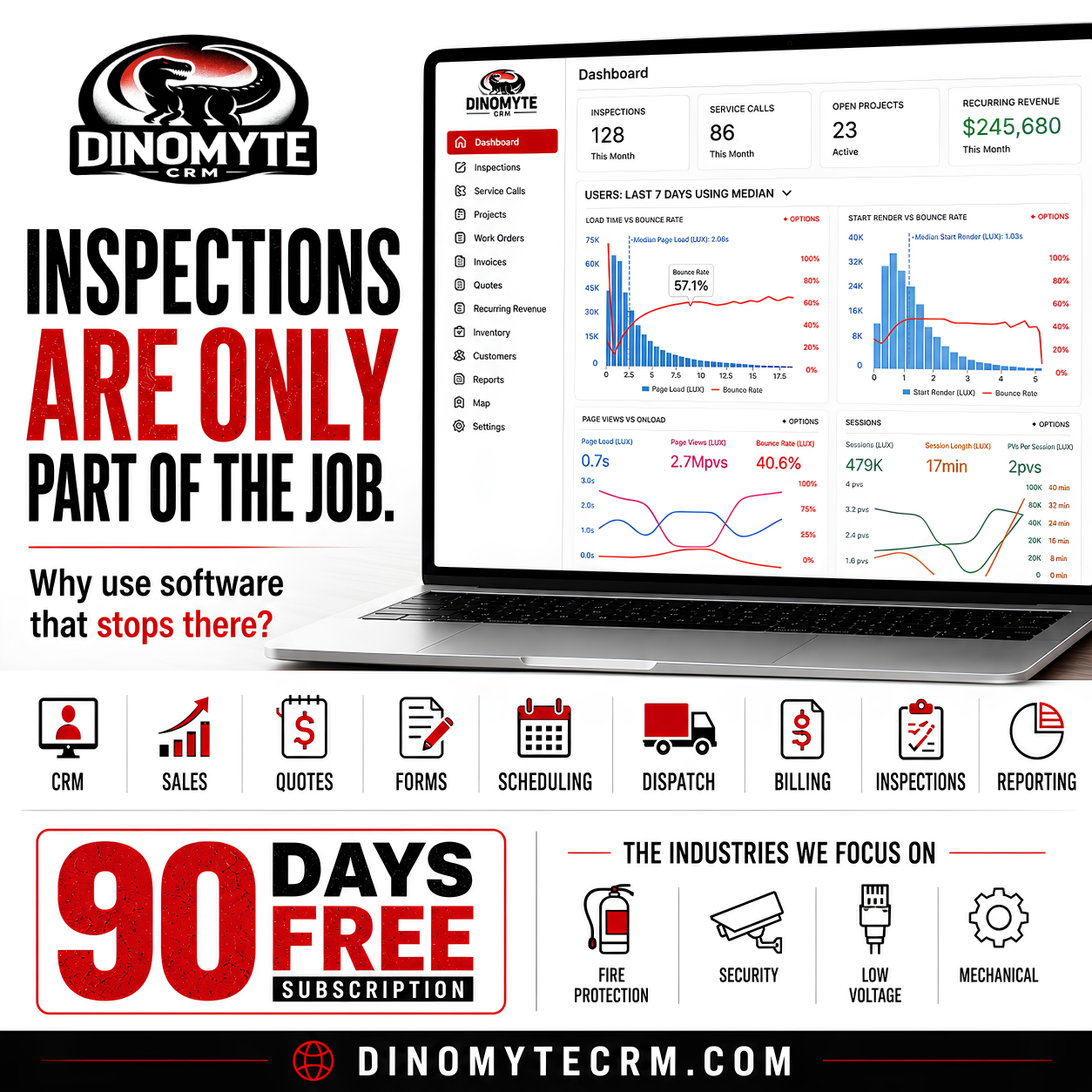 DinoMyte Software Services Facebook ad