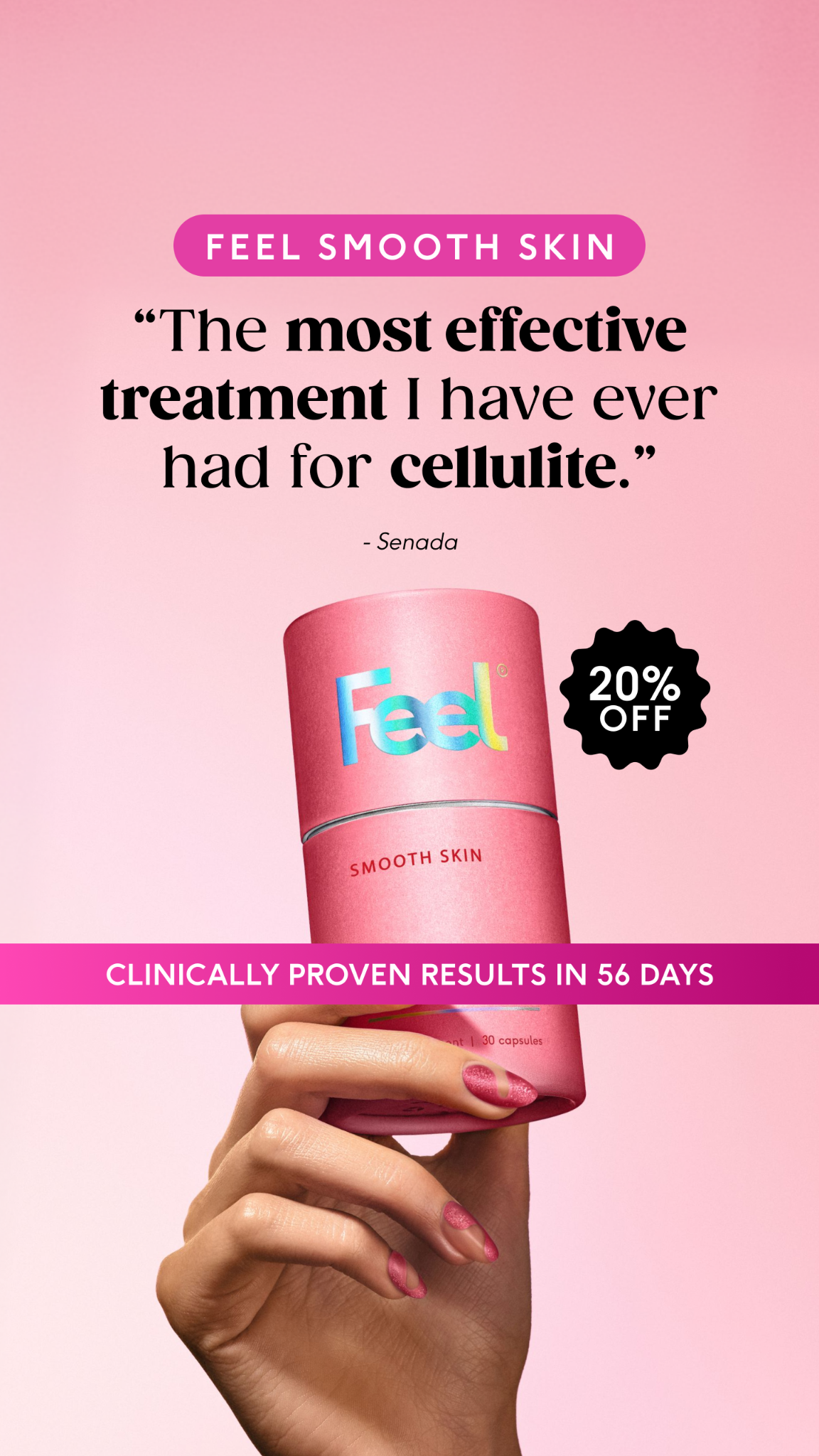 Feel Facebook ad