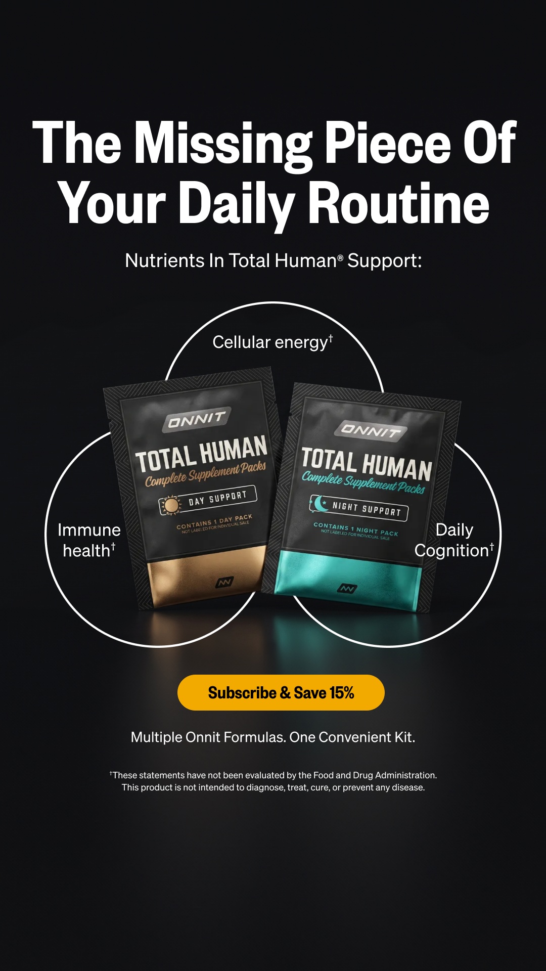 Onnit Facebook ad
