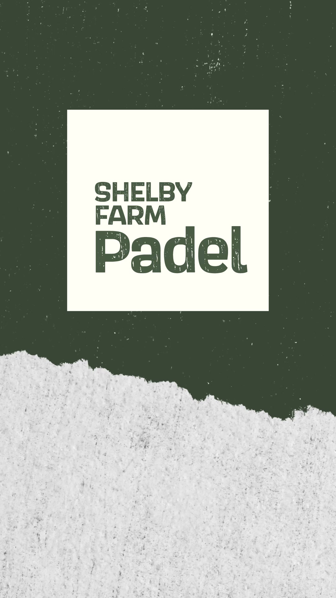 Shelby Farm Padel Facebook ad: NEW Indoor Padel Court