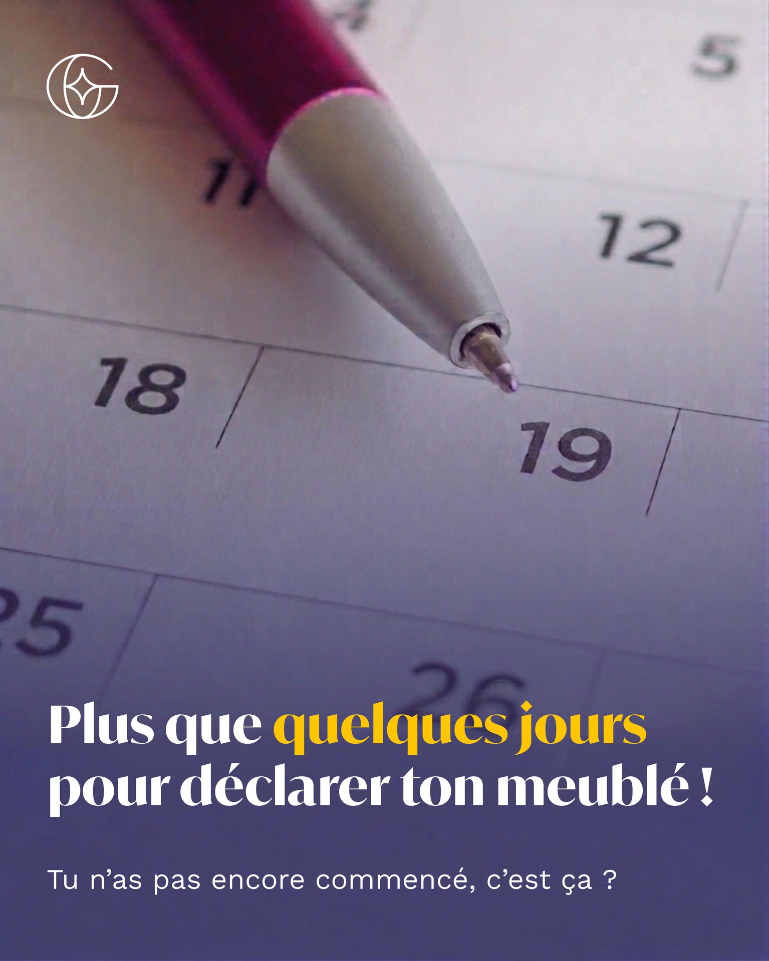 Je gère mon gite Facebook ad: Quelques jours. C'est ce qu'il te reste avant…