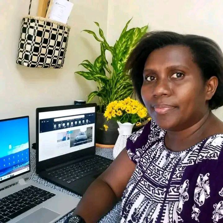 Joyce Tuwen Digital Online Business Platform Facebook ad: I'm Mrs Joyce Tuwen from