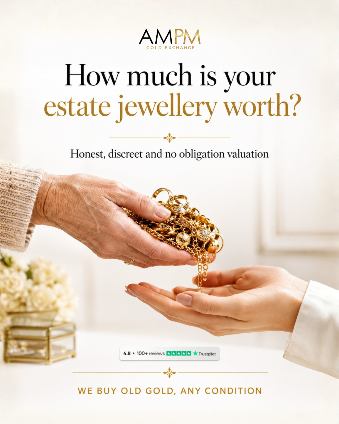 AMPM Luxury Goods Facebook ad
