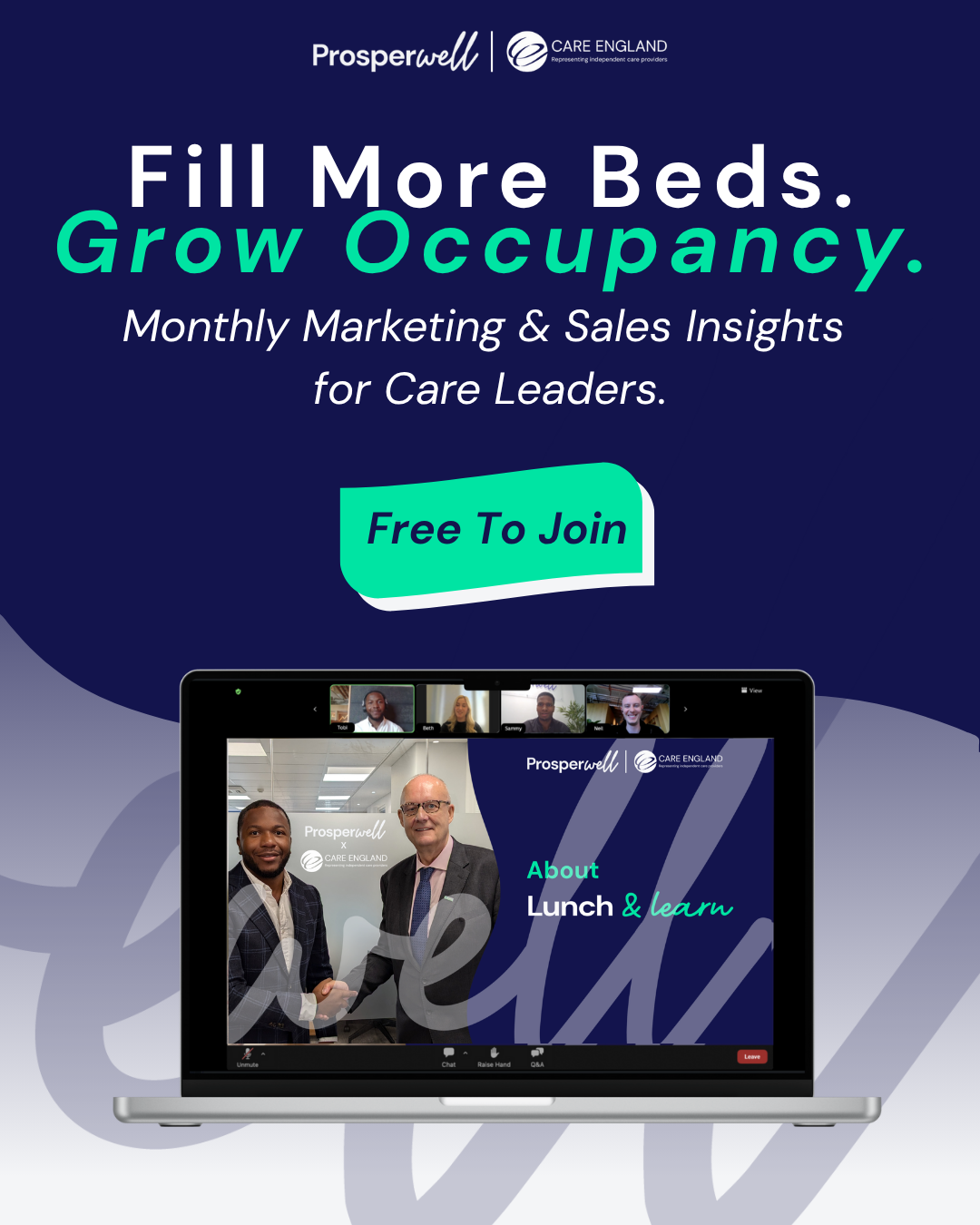 Prosperwell - formerly Smooth Digital Facebook ad: Prosperwell Lunch & Learn
