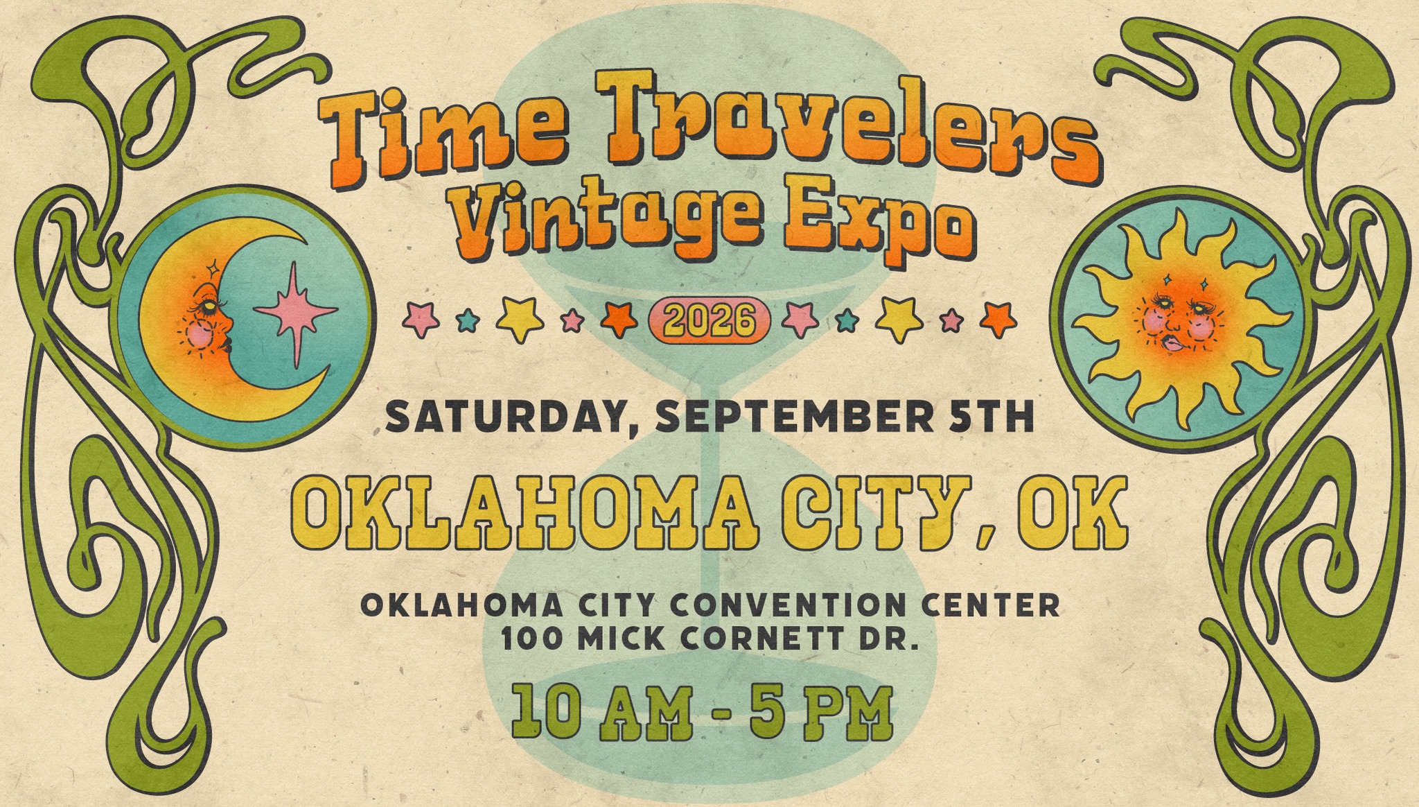 Time Travelers Vintage Expo Facebook ad