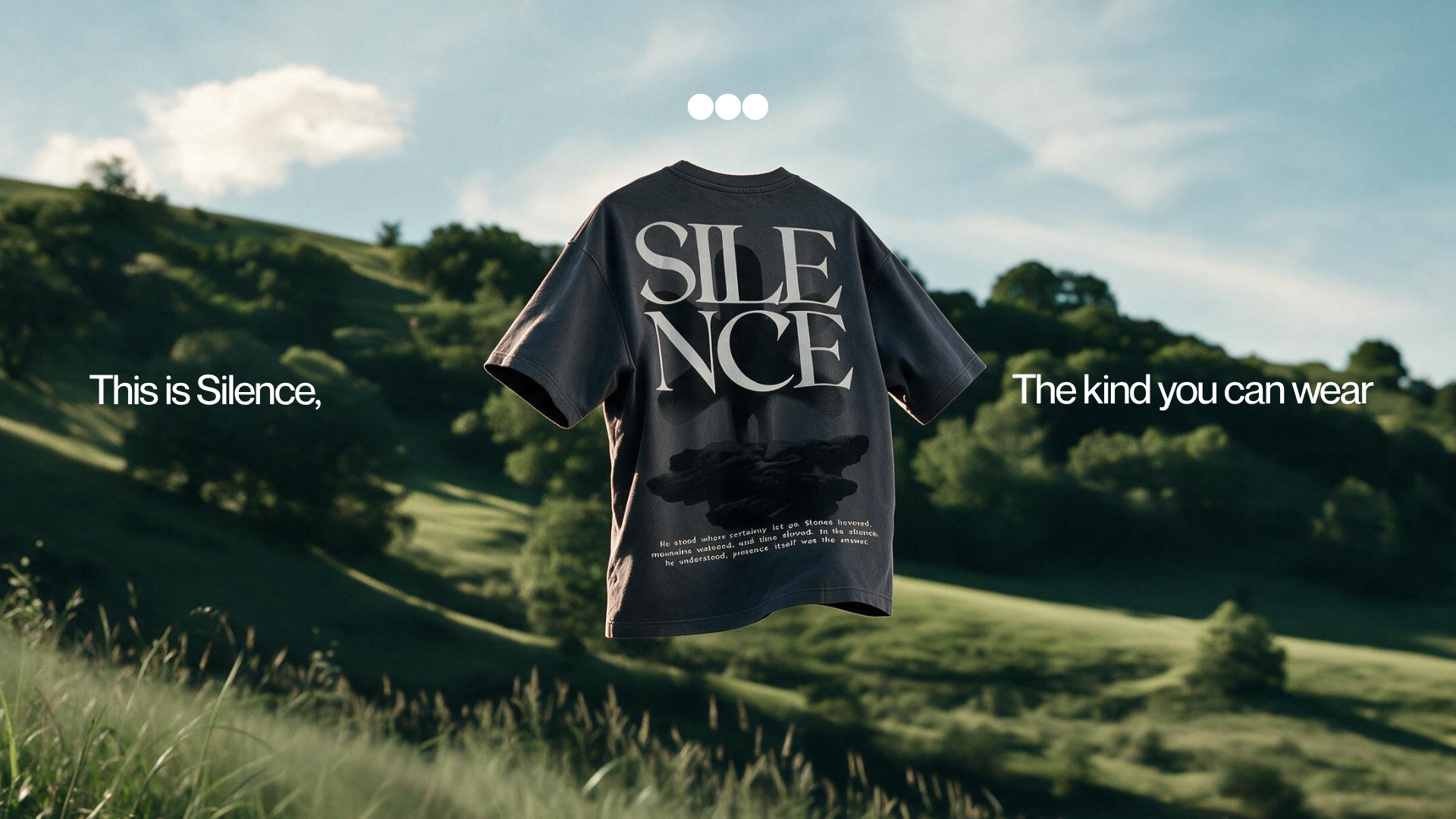 Olono.in Facebook ad: Silence, Made Wearable