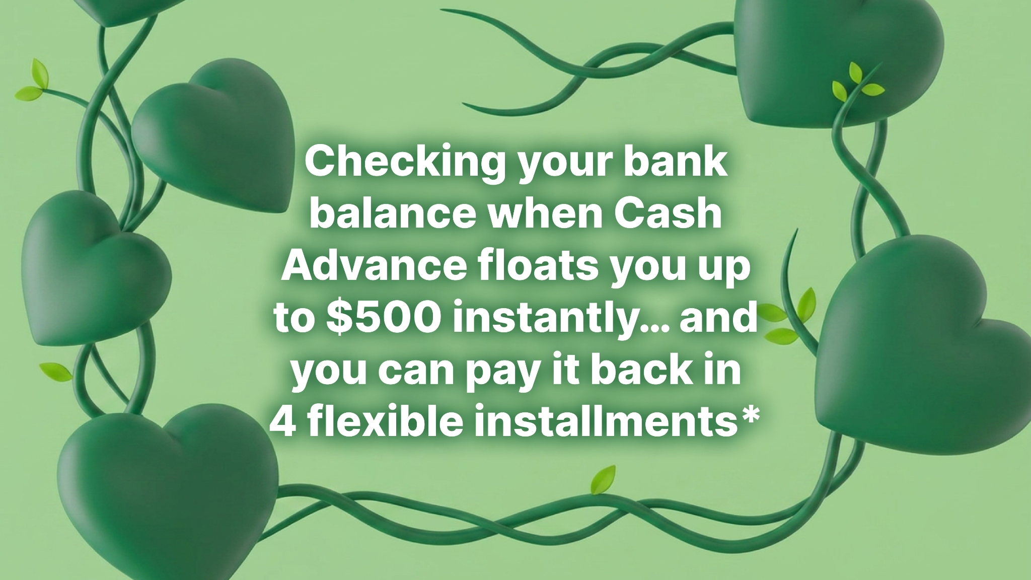 Instant Cash Advance Facebook ad