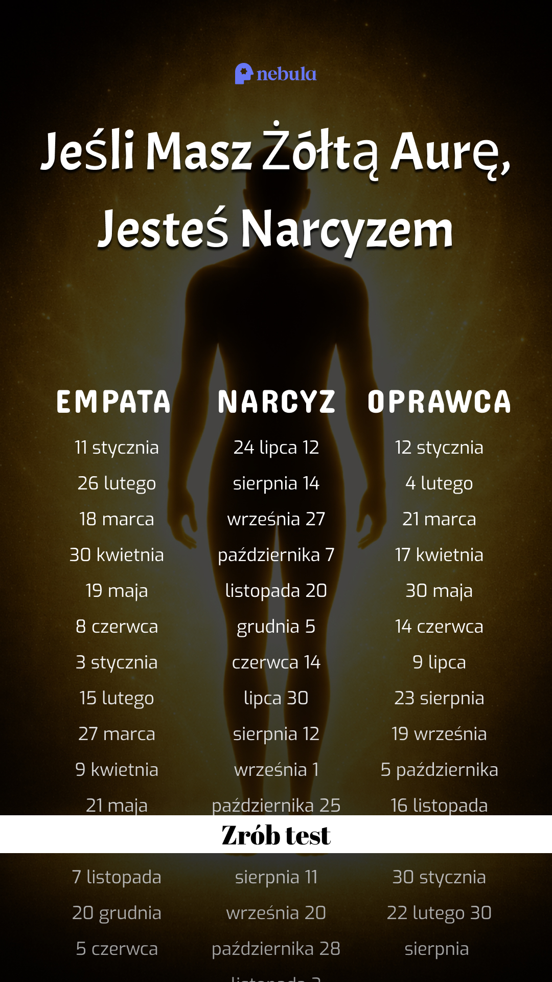 Nebula: Aura Power Reading Facebook ad