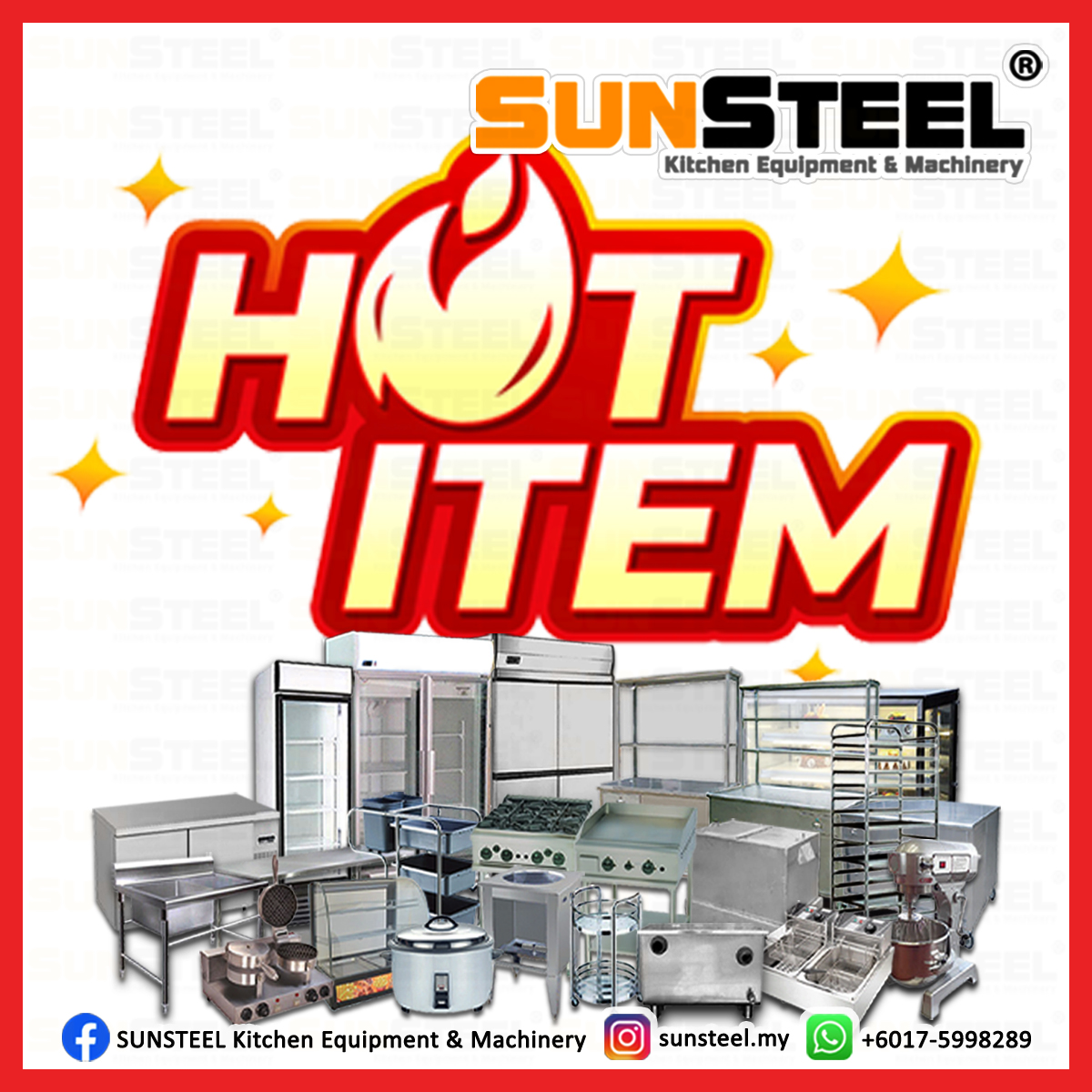 SUNSTEEL Kitchen Equipment & Machinery Facebook ad