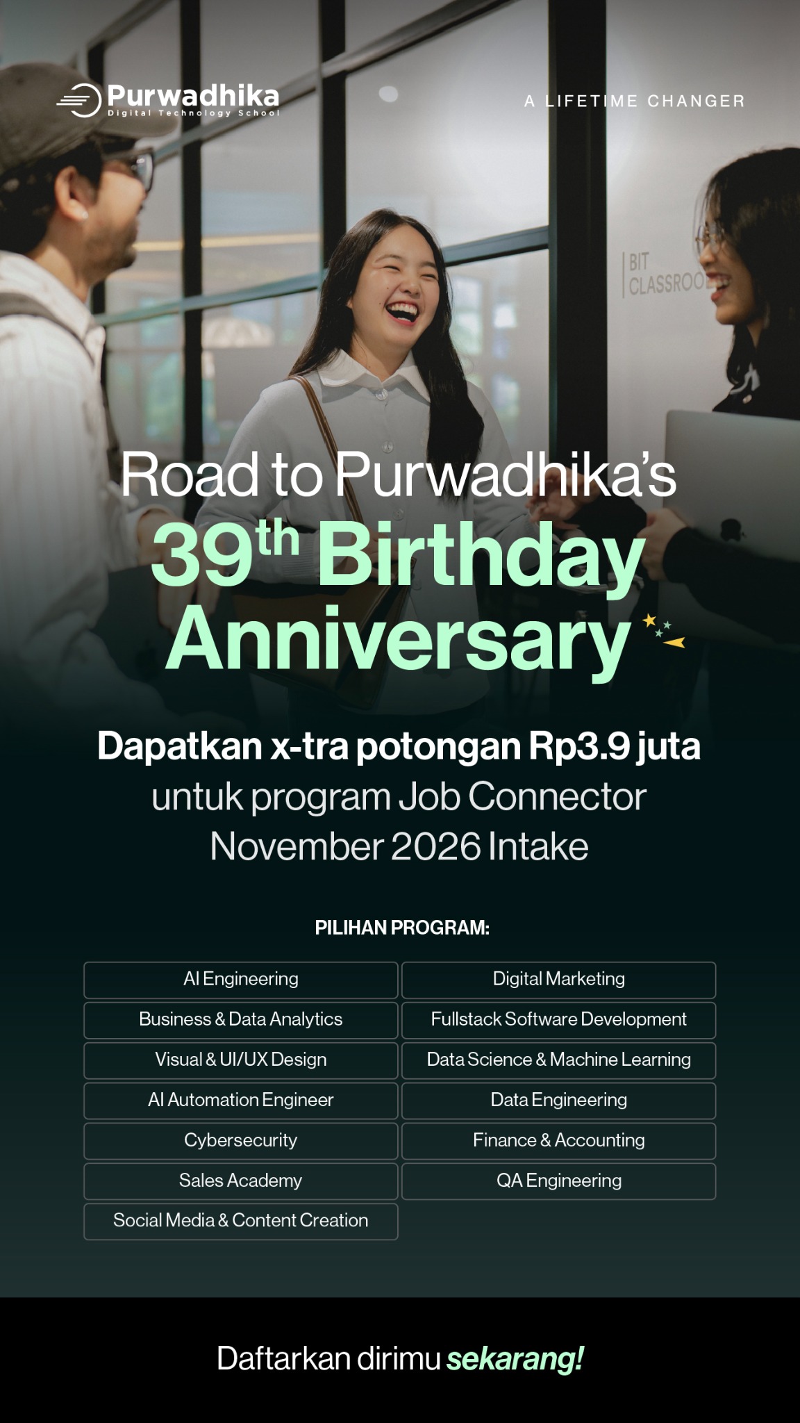 Purwadhika Digital Technology School Facebook ad
