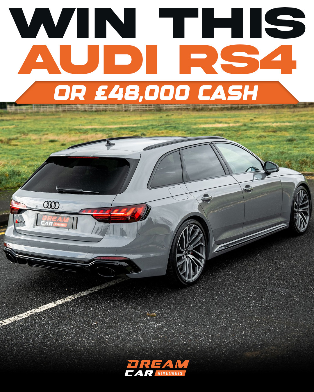 Dream Car Giveaways Facebook ad
