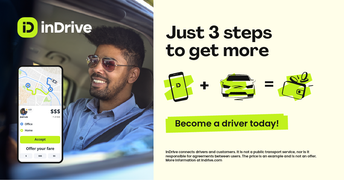 inDrive Facebook ad