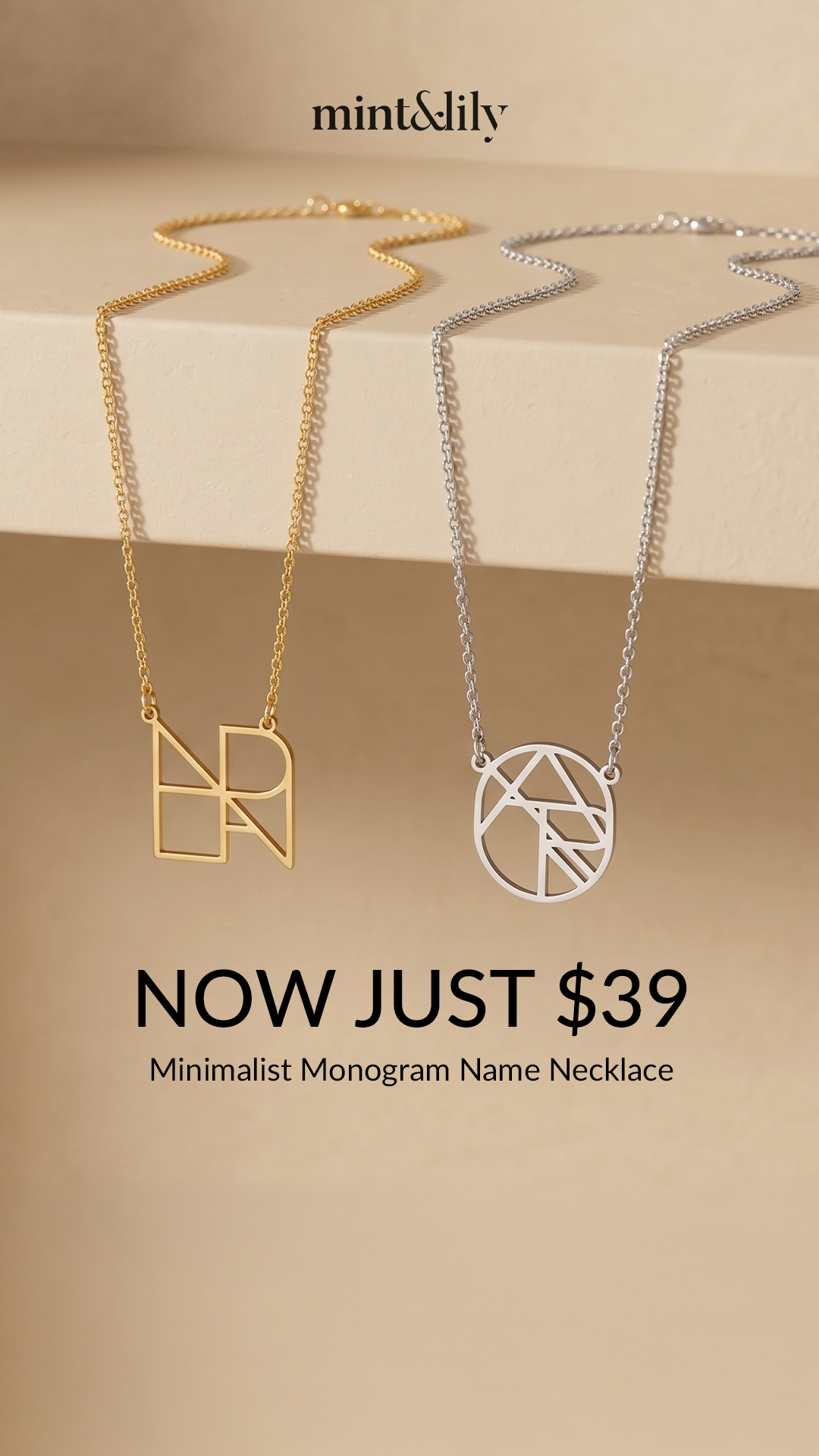 MINT & LILY Facebook ad