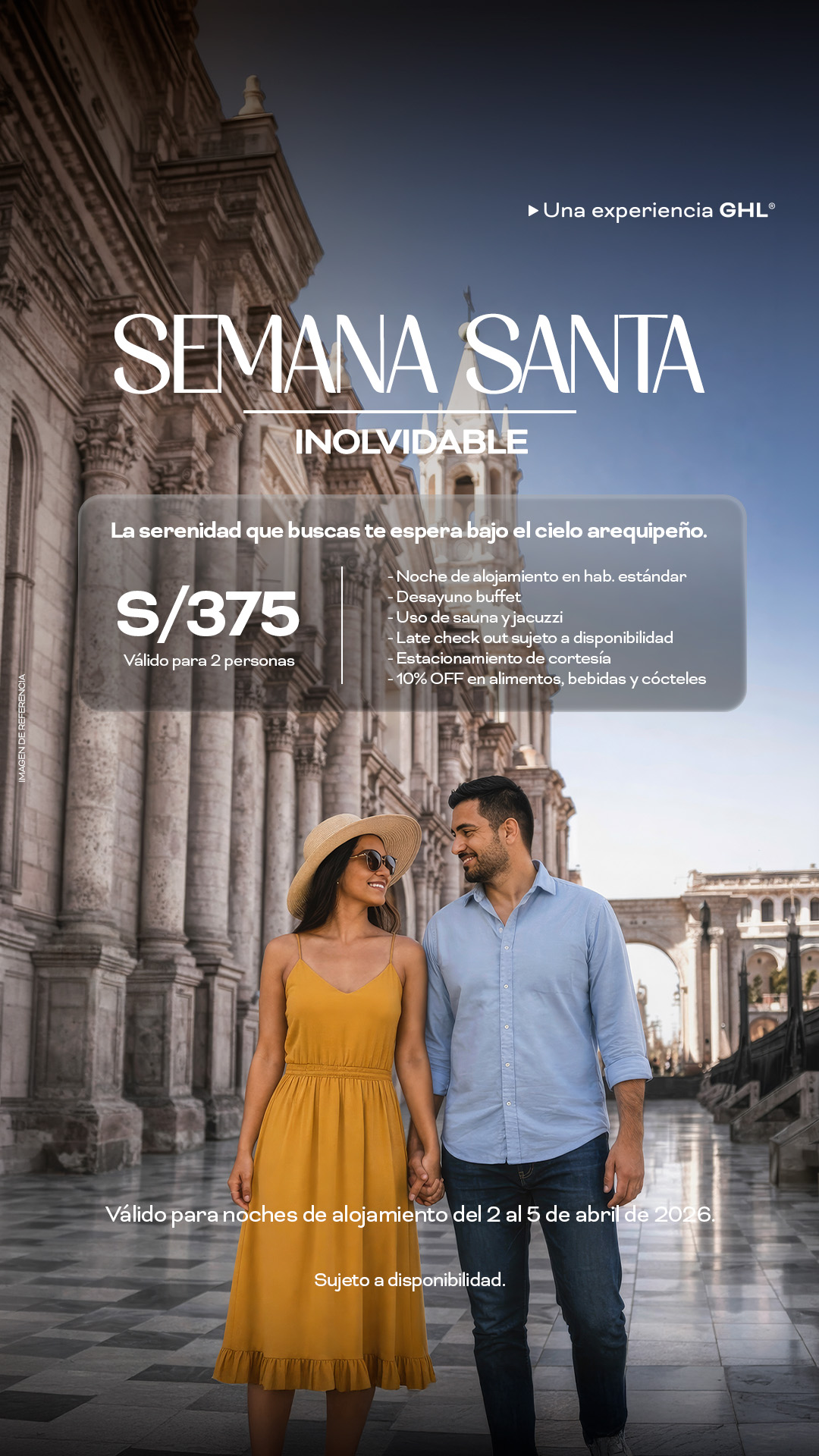 Sonesta Hotel Arequipa Facebook ad