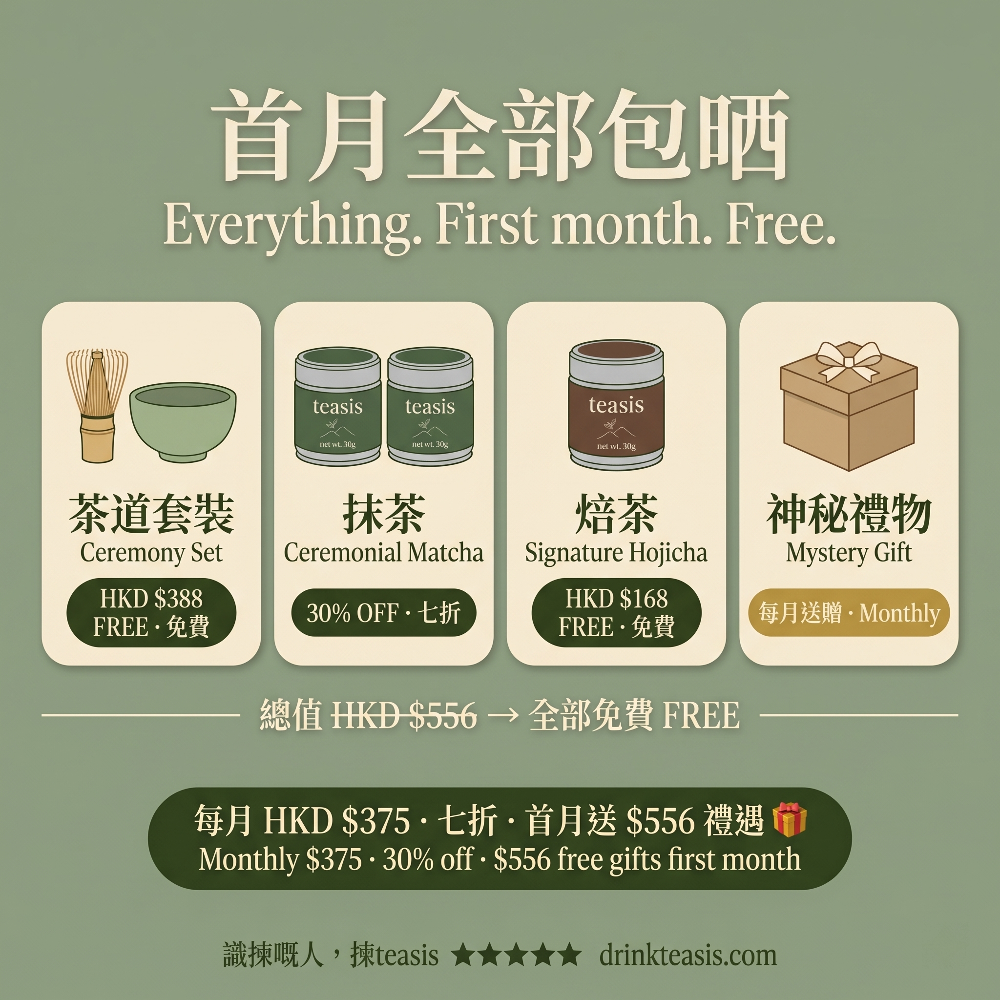 teasis Facebook ad