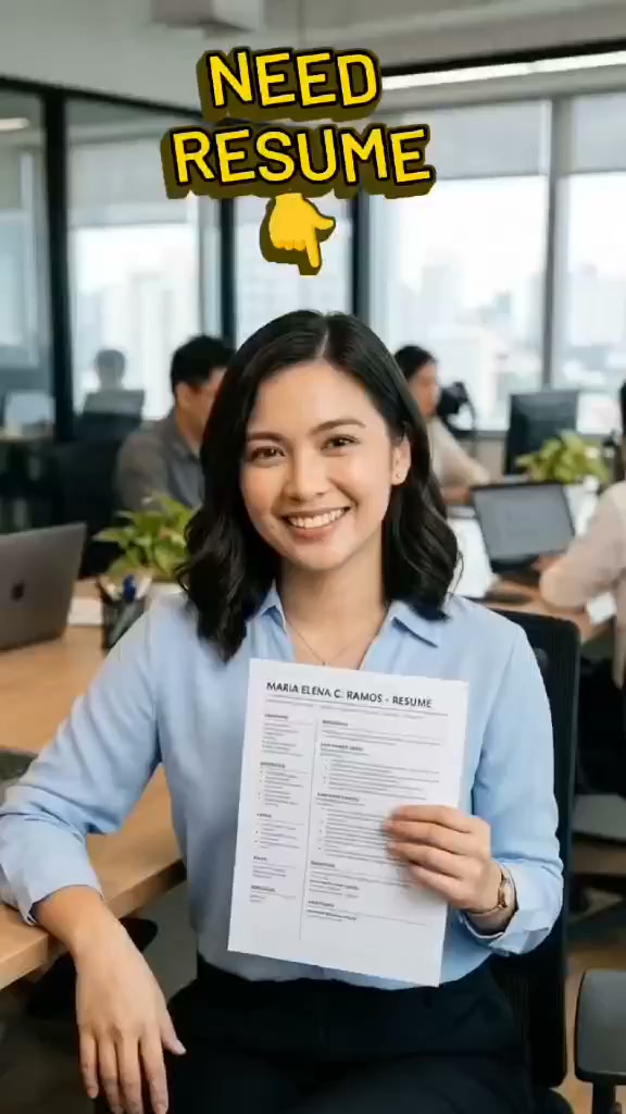 Resume Maker PH Facebook ad: MESSAGE US NOW!