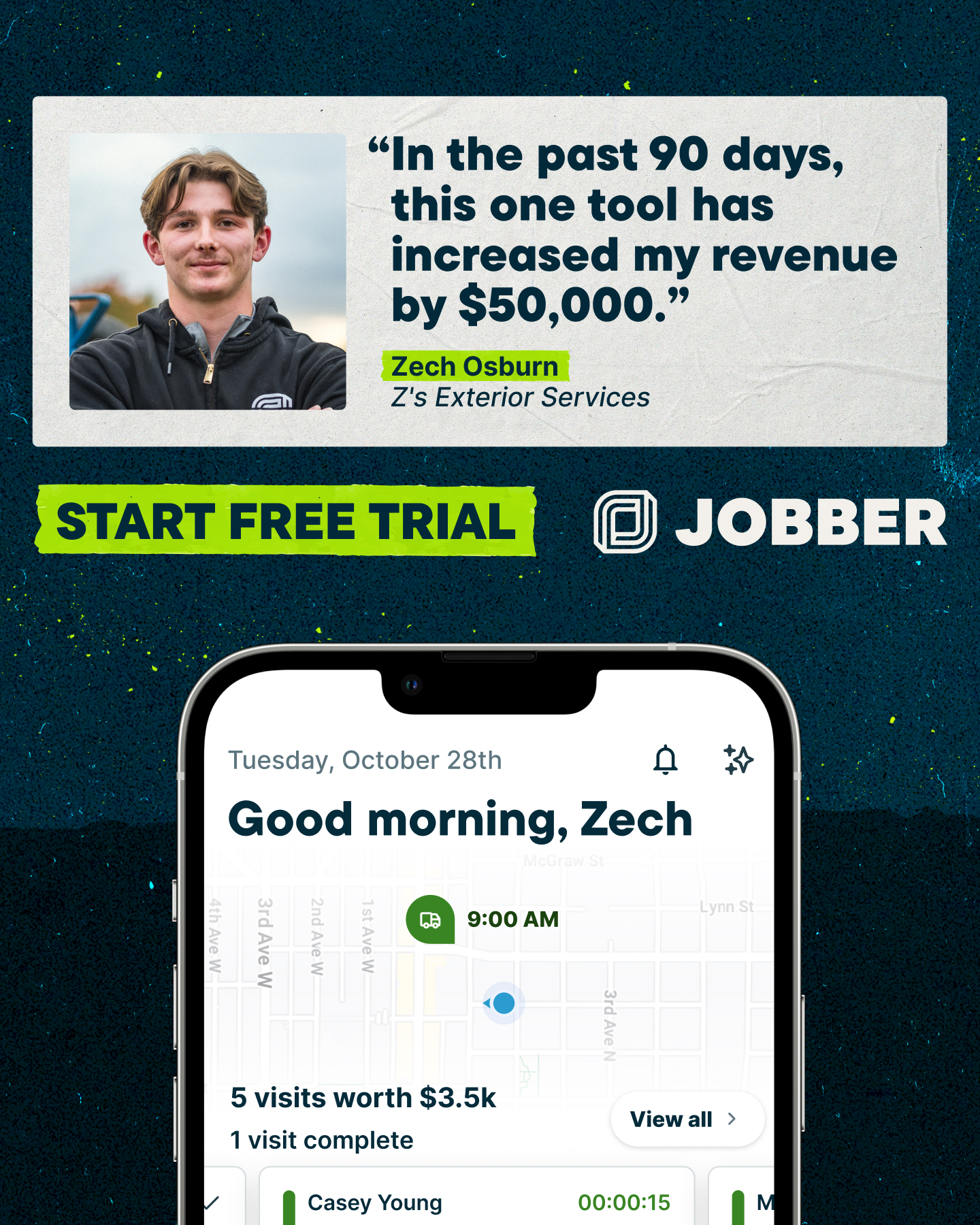 ZechsHustle Facebook ad