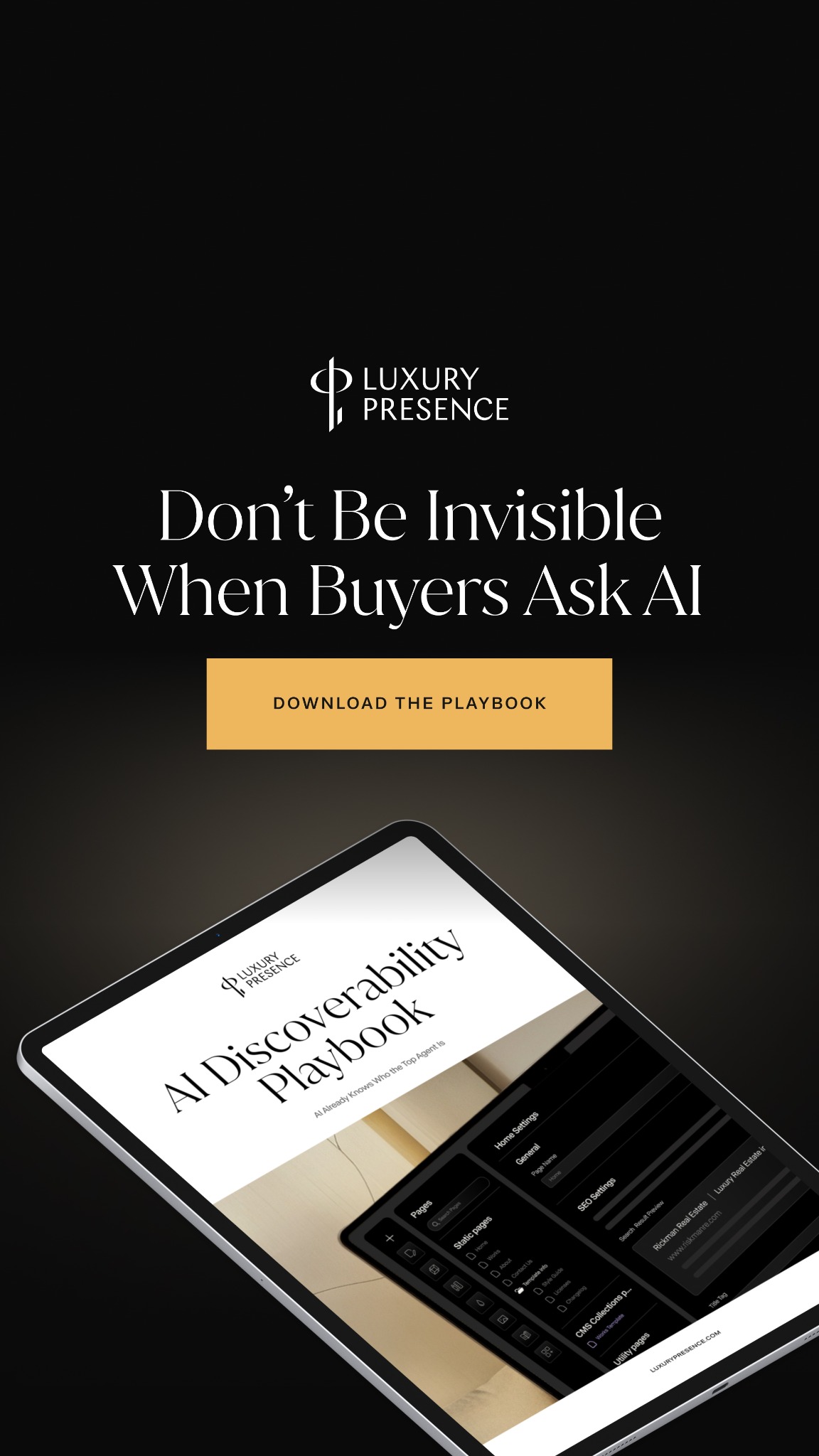 Luxury Presence Facebook ad