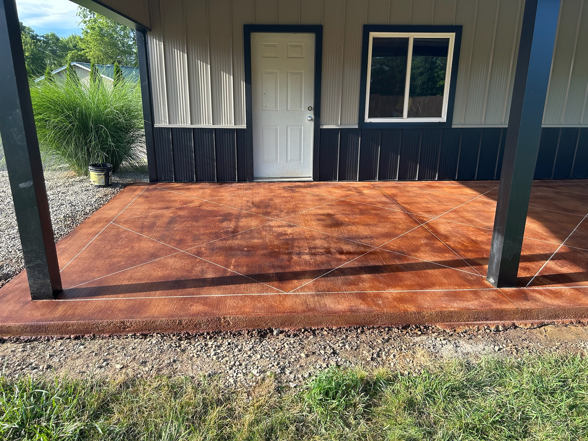 Brookside Concrete Unlimited LLC. Facebook ad: Concrete Services