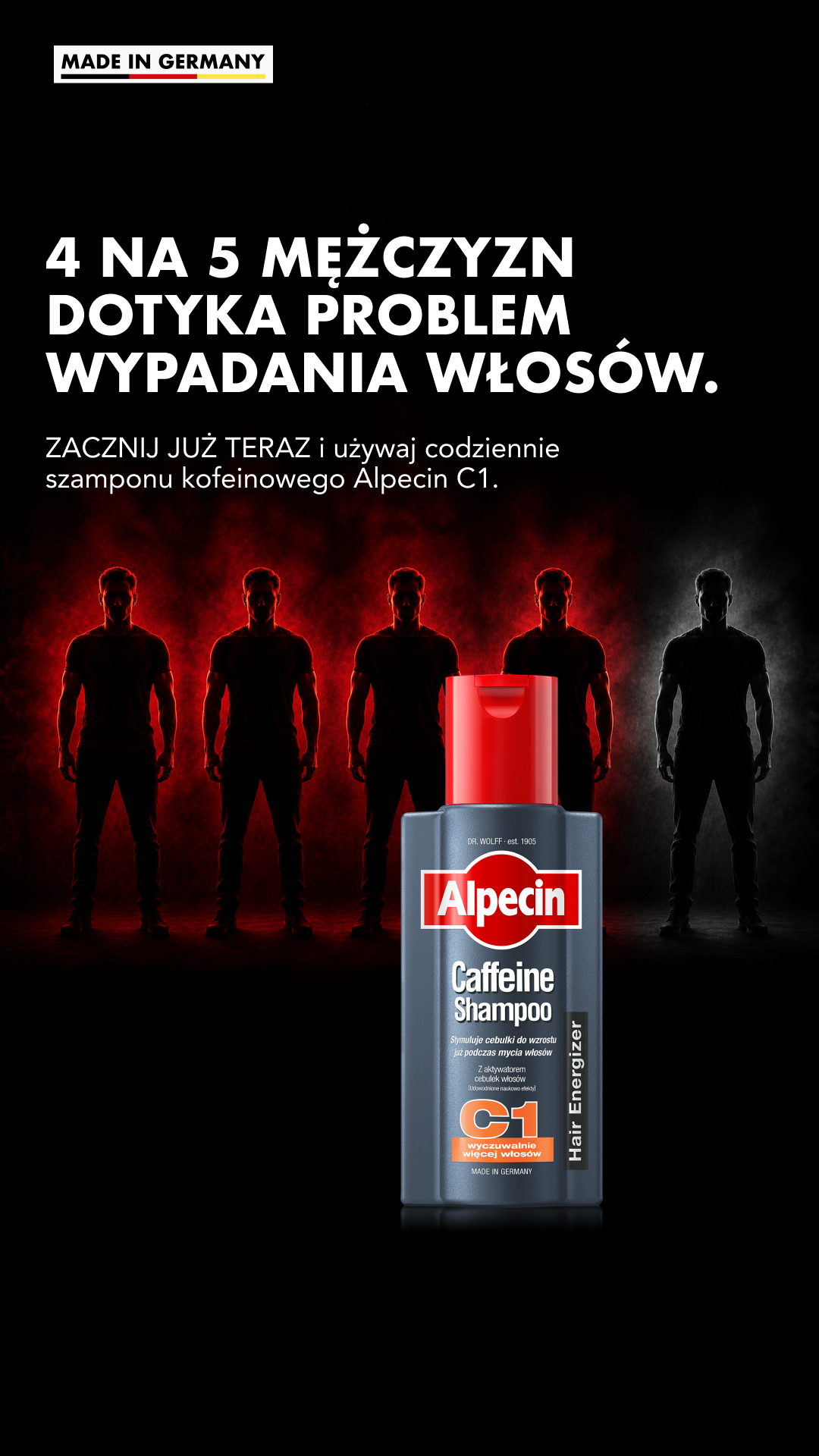 Alpecin Facebook ad