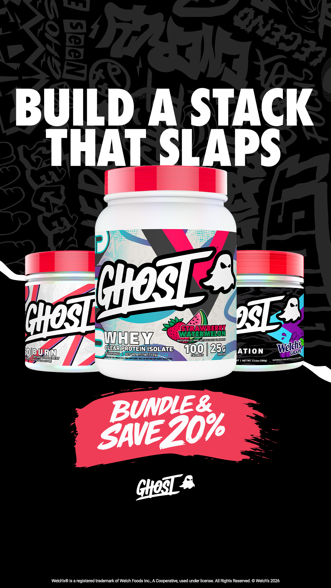 GHOST Facebook ad