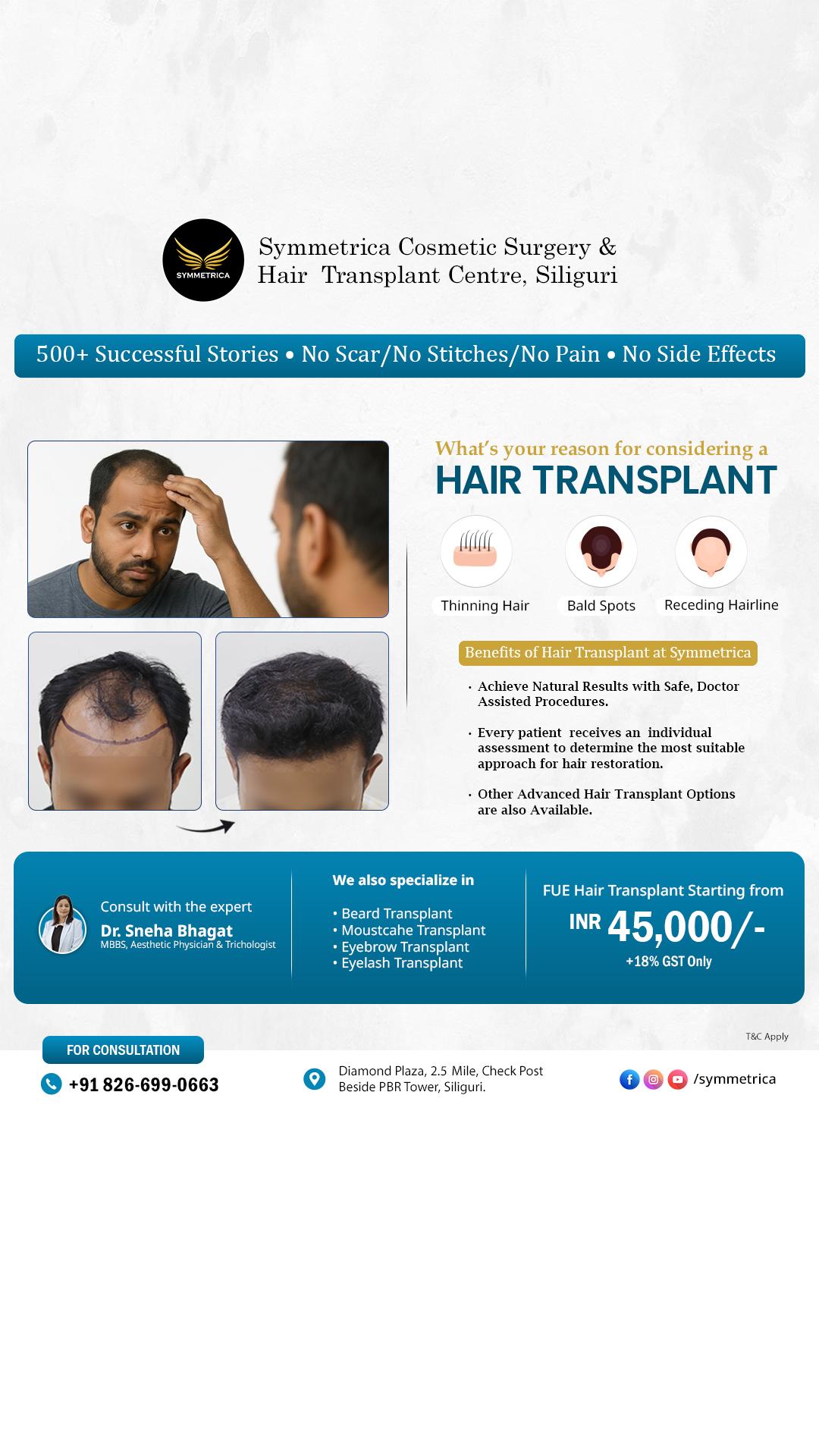 Symmetrica Clinic Facebook ad from Jun 29, 2026