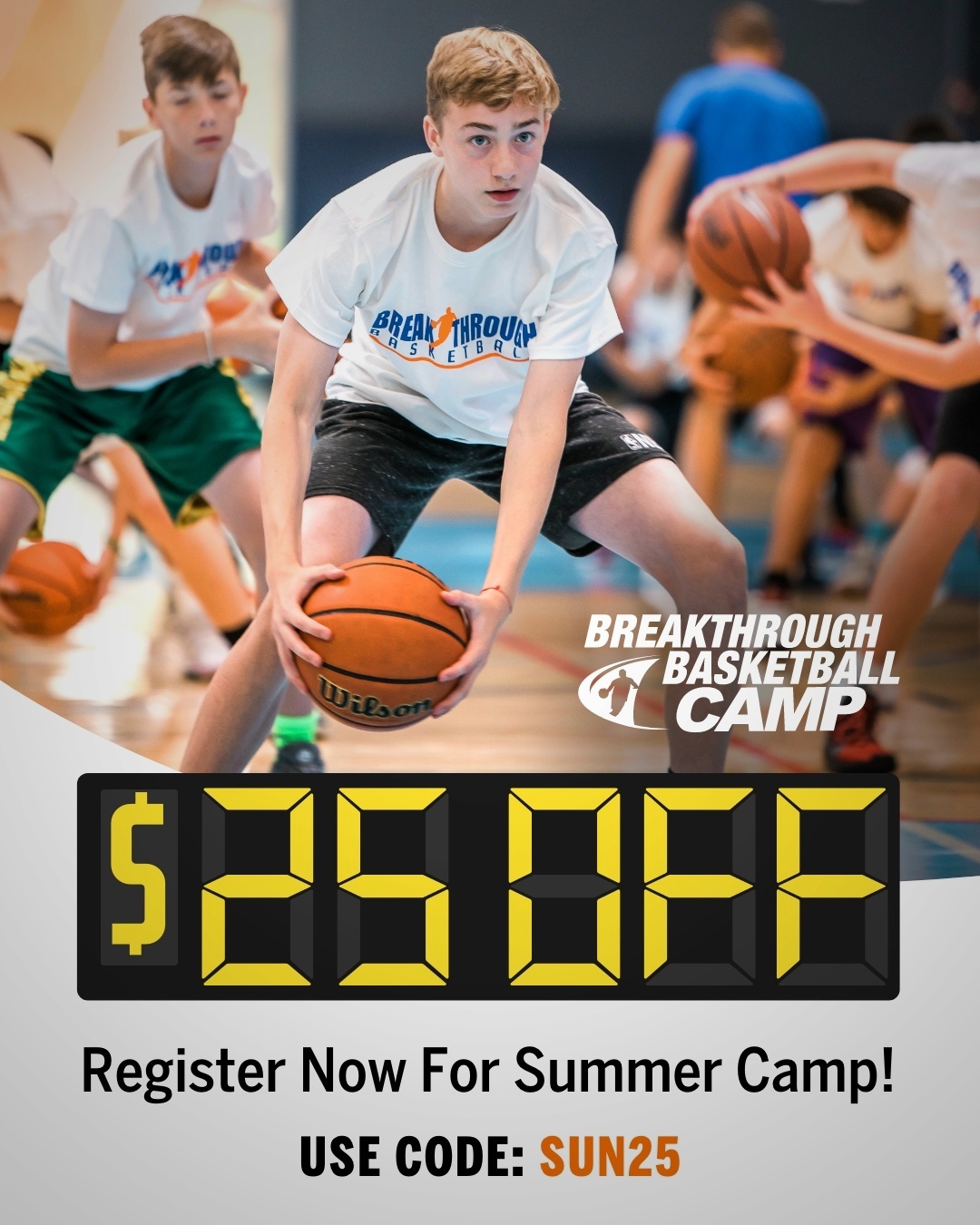 Breakthrough Basketball Facebook ad