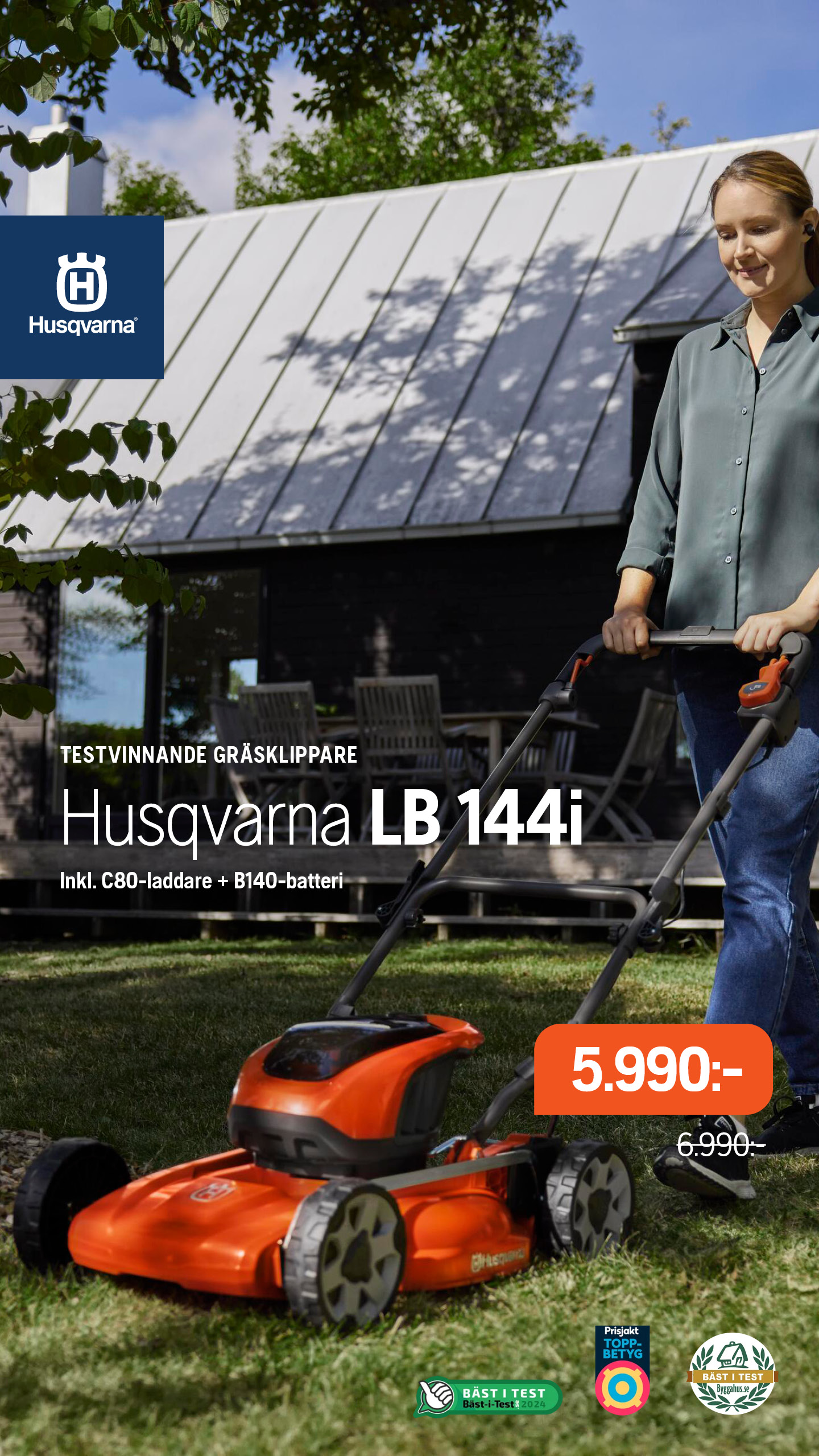 Husqvarna Facebook ad