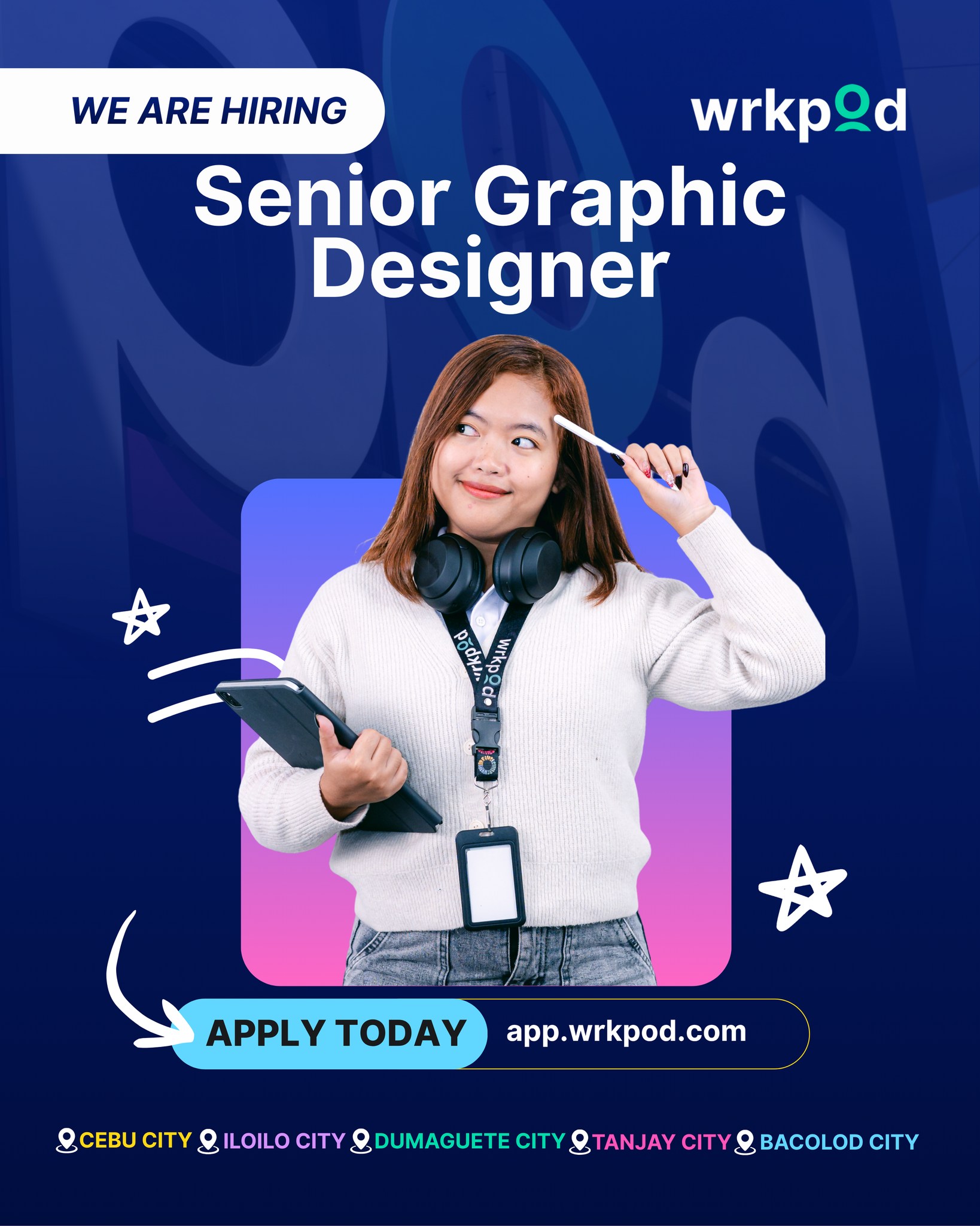 WrkPod Careers Facebook ad