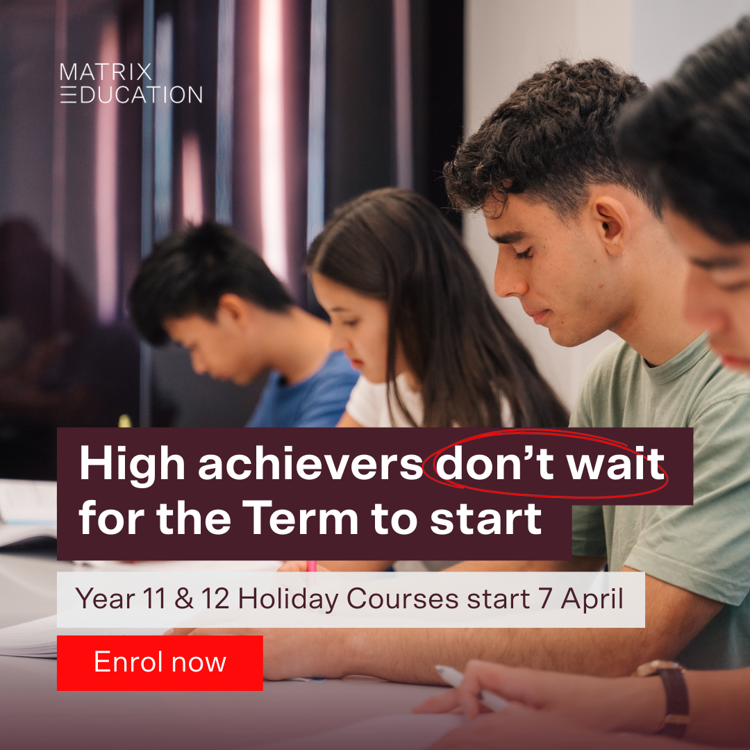 Matrix Education Facebook ad