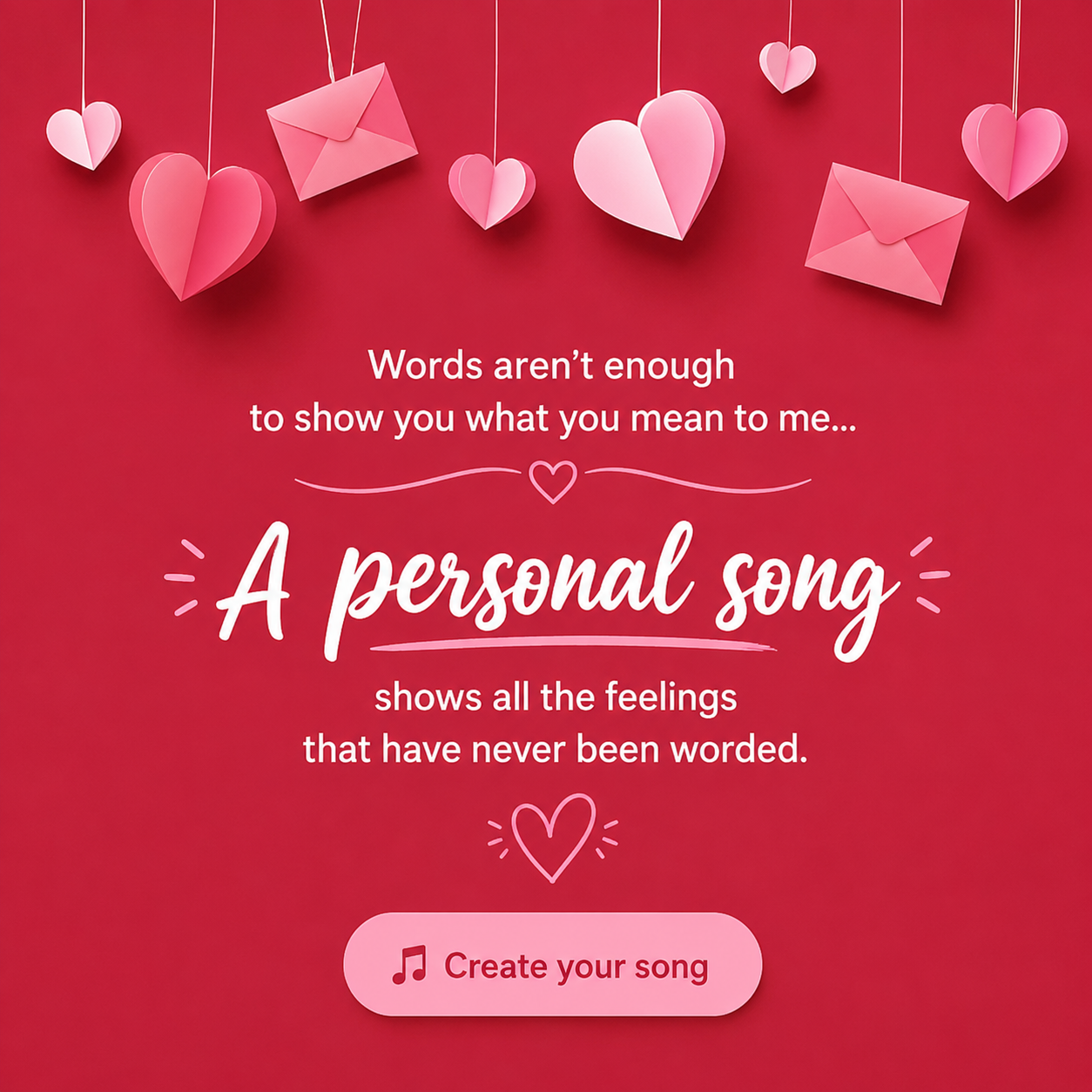 Dear Melodies Music Facebook ad
