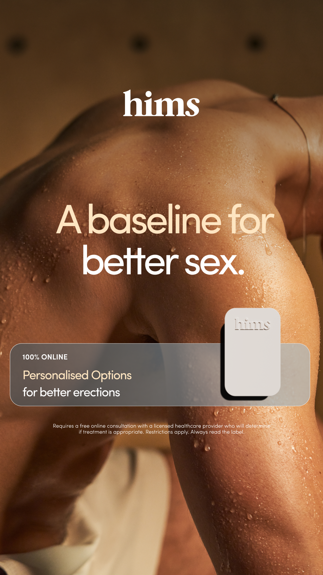 hims Facebook ad