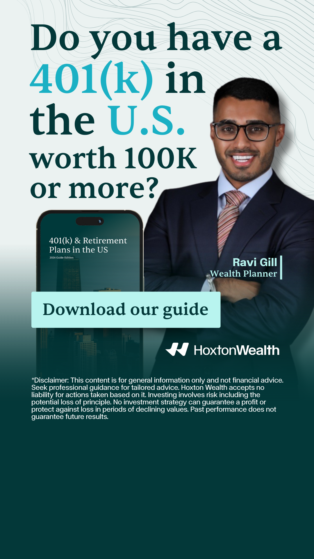 Hoxton Wealth USA Facebook ad