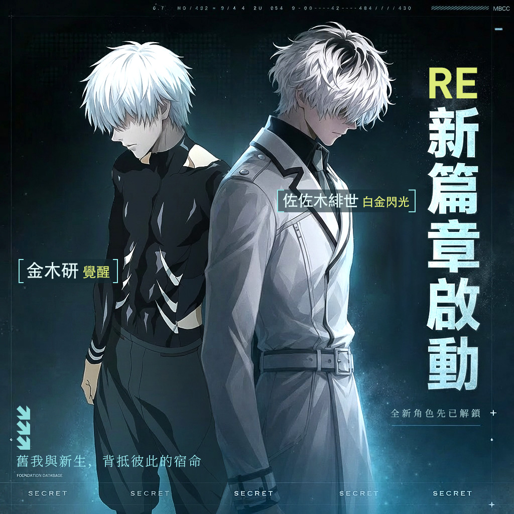 東京喰種:Awakening Facebook ad