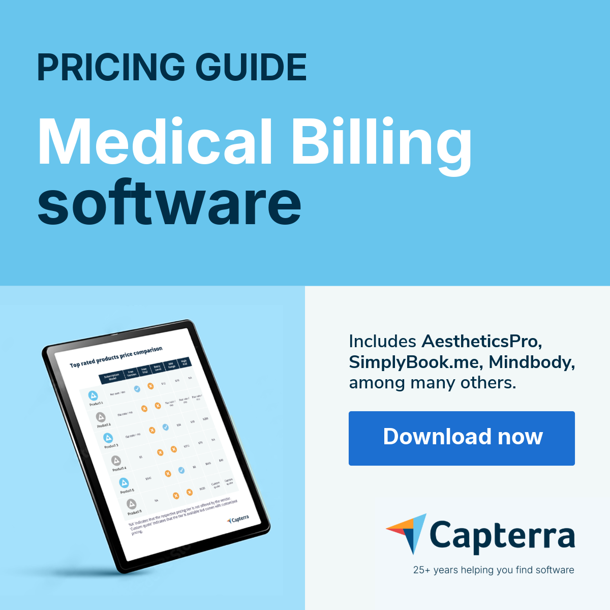Capterra Facebook ad