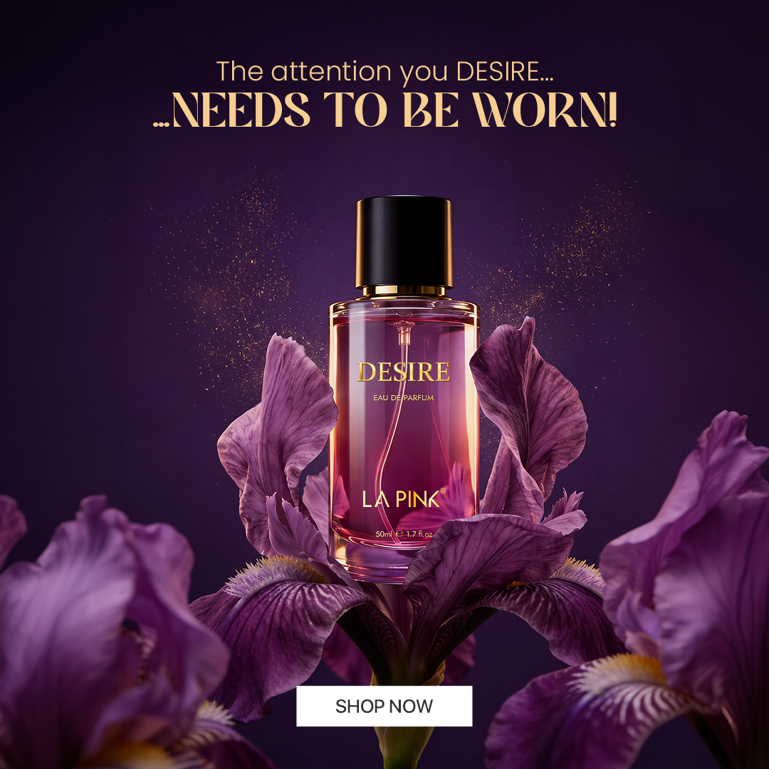 La Pink Facebook ad: Your Everyday Signature Scent