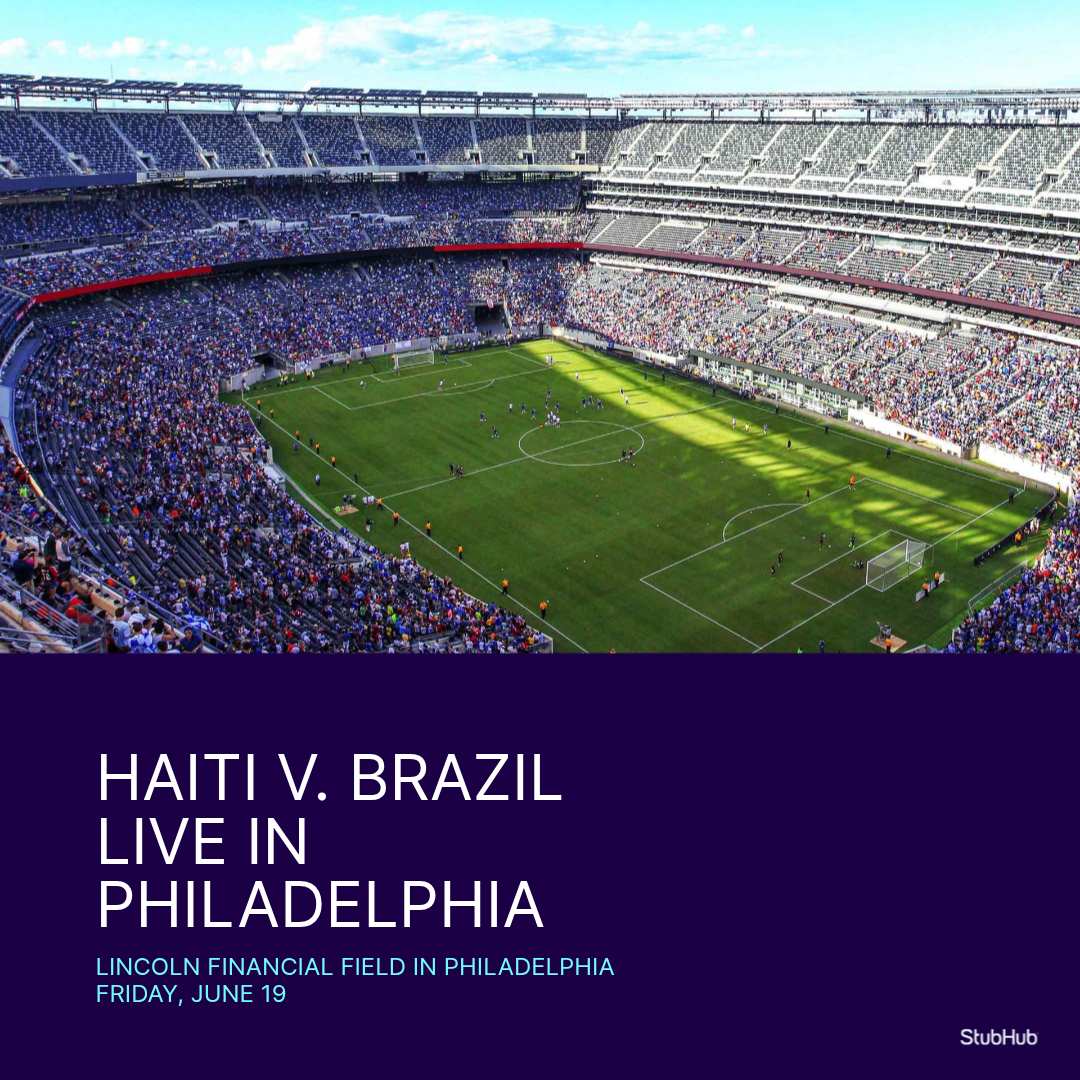 StubHub Facebook ad