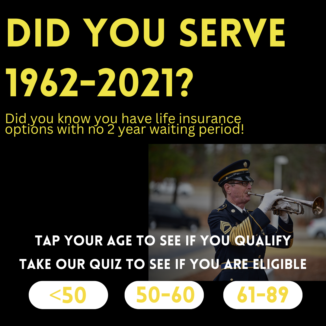 My Affordable Veteran Insurance Facebook ad