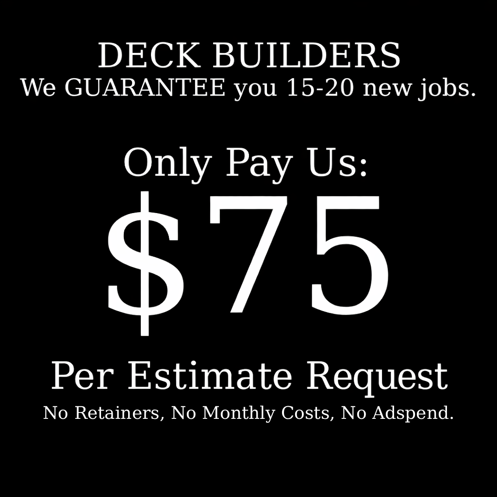 Rambitious Media Facebook ad: Only Pay Per Estimate Request We Get You