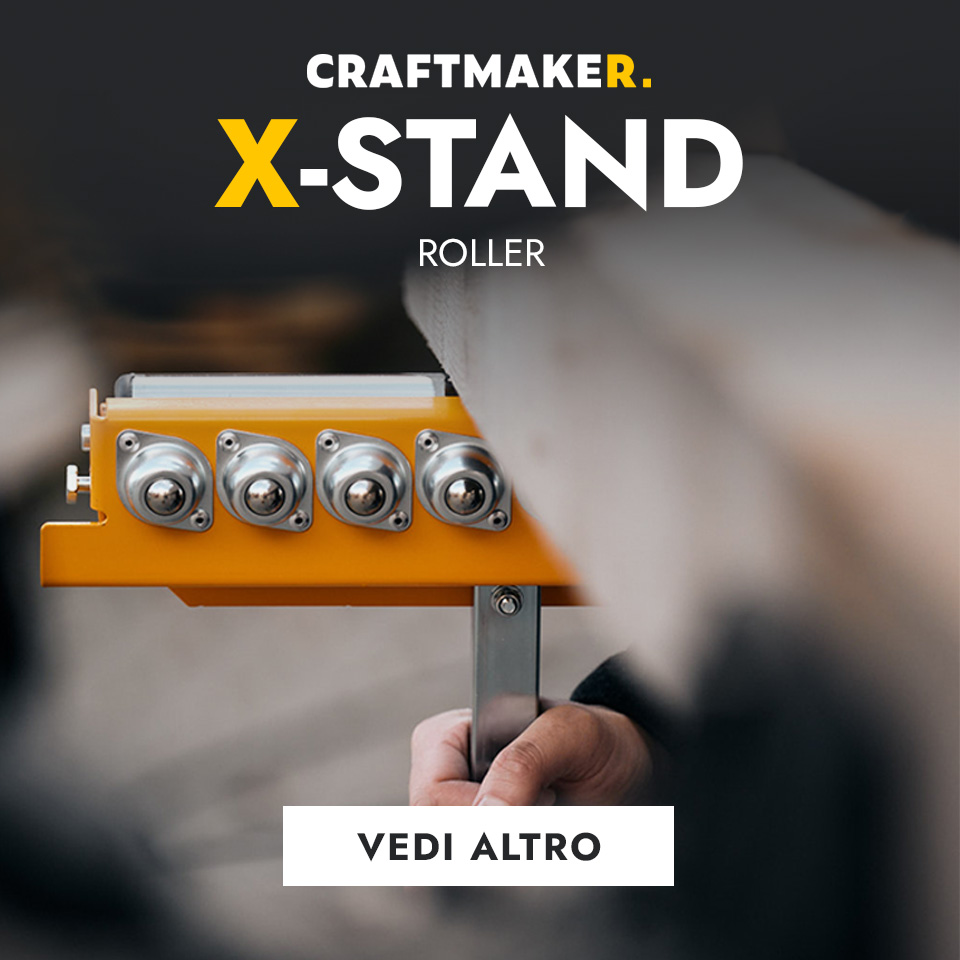 Craftmaker Tools Facebook ad: Supporto con rotelle CRAFTMAKER Roller X-Stand