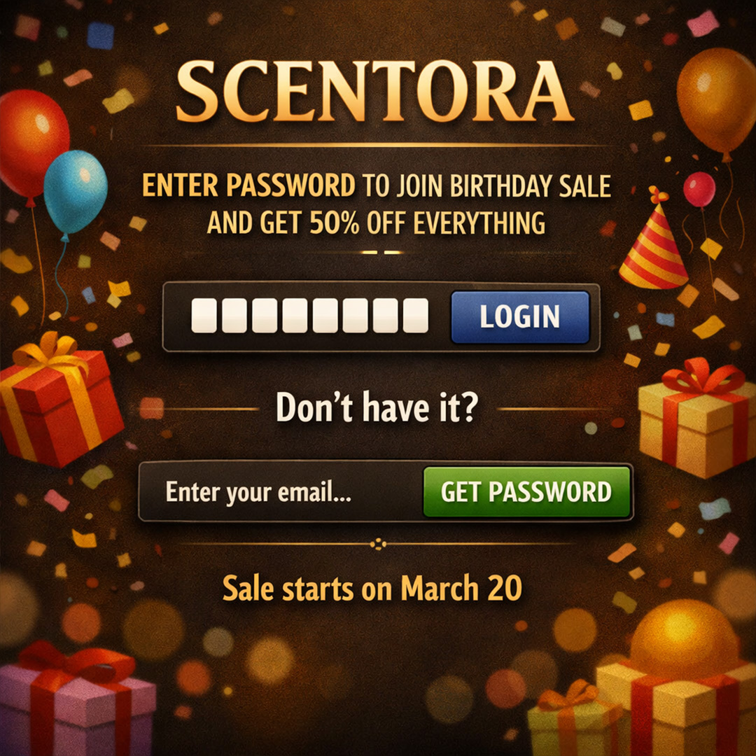 Scentora Fragrances Facebook ad