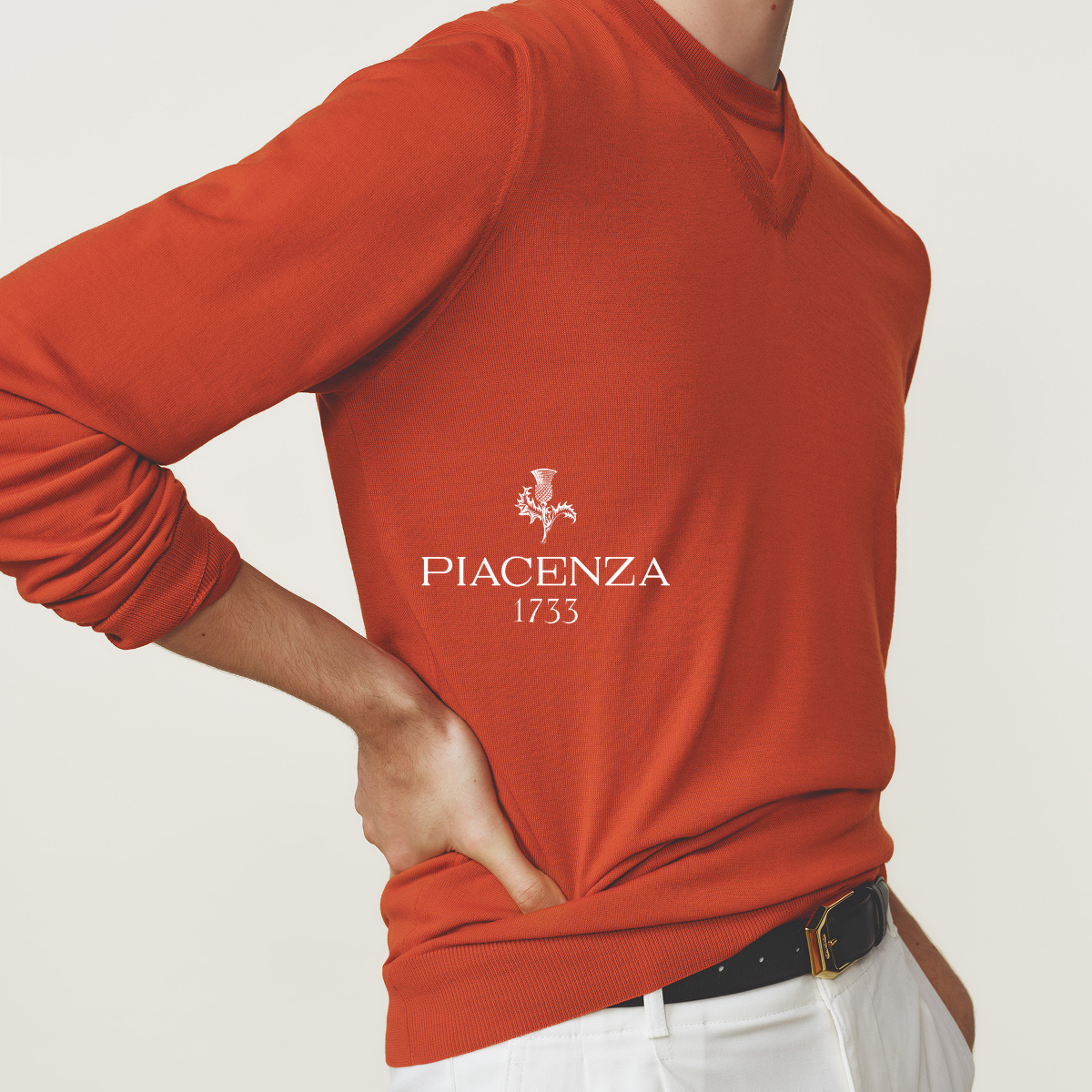 Piacenza 1733 Facebook ad: Cashmere and fine wool for autumn