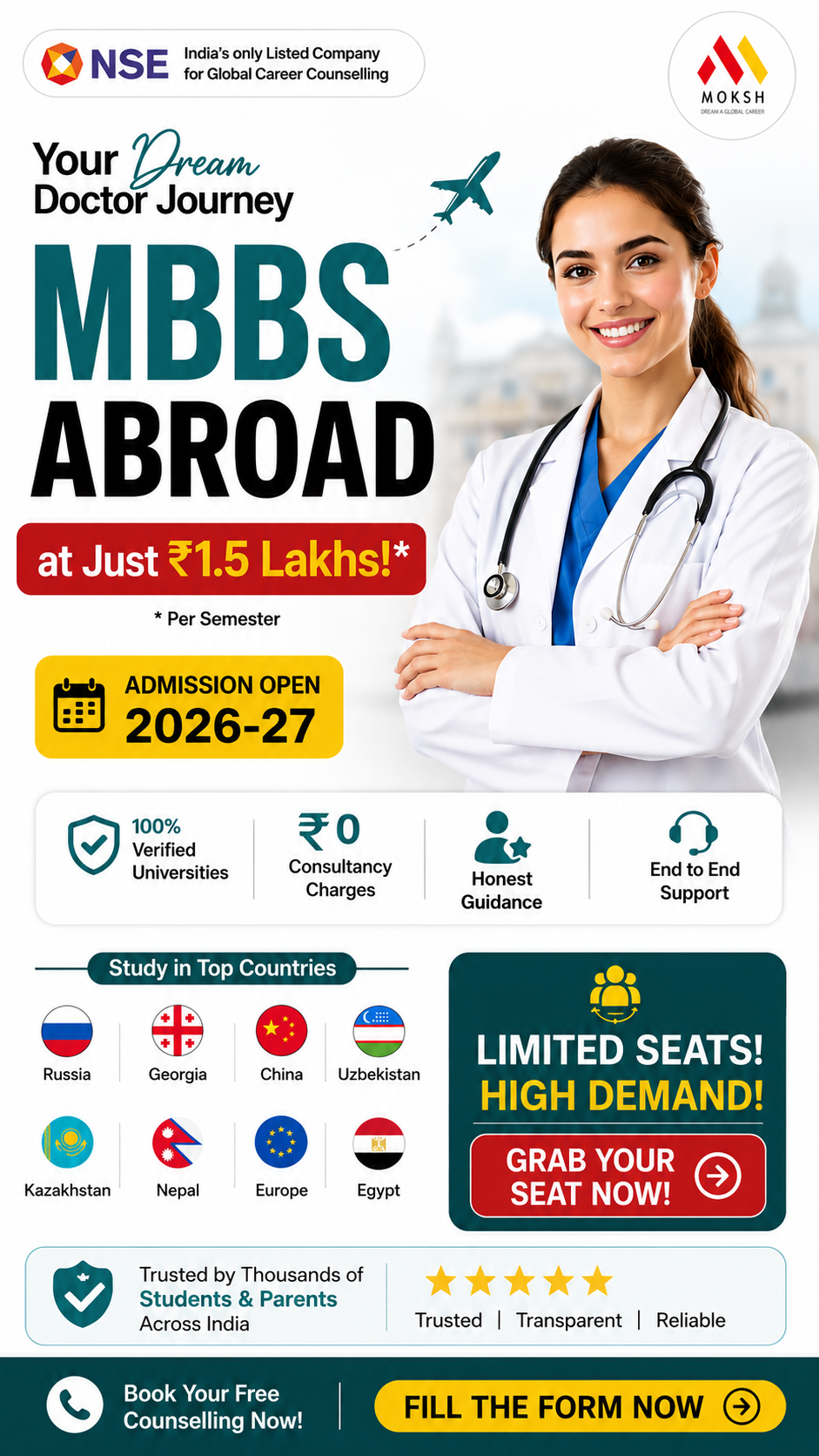 MOKSH Career Planner Facebook ad