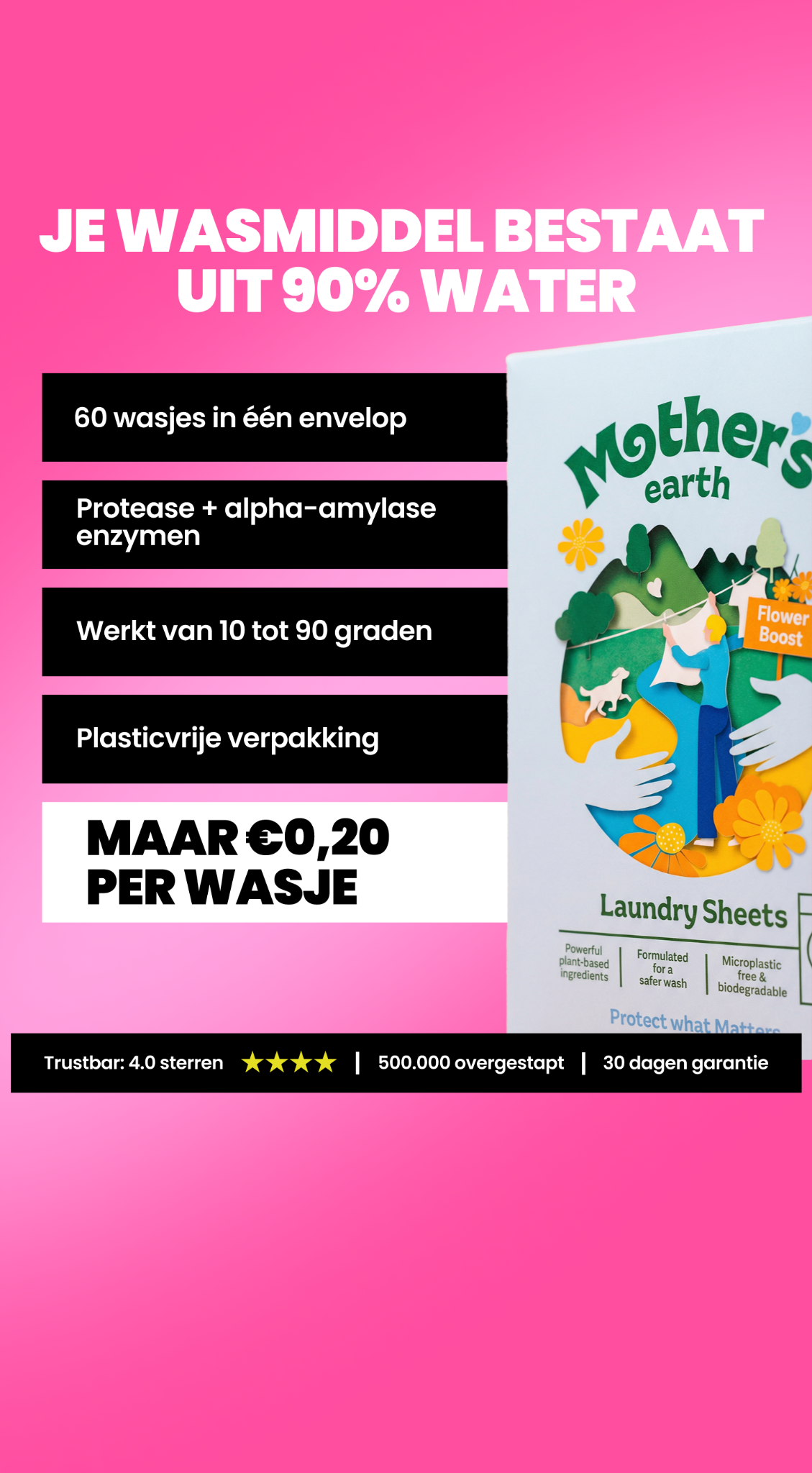 Mothers Earth Facebook ad