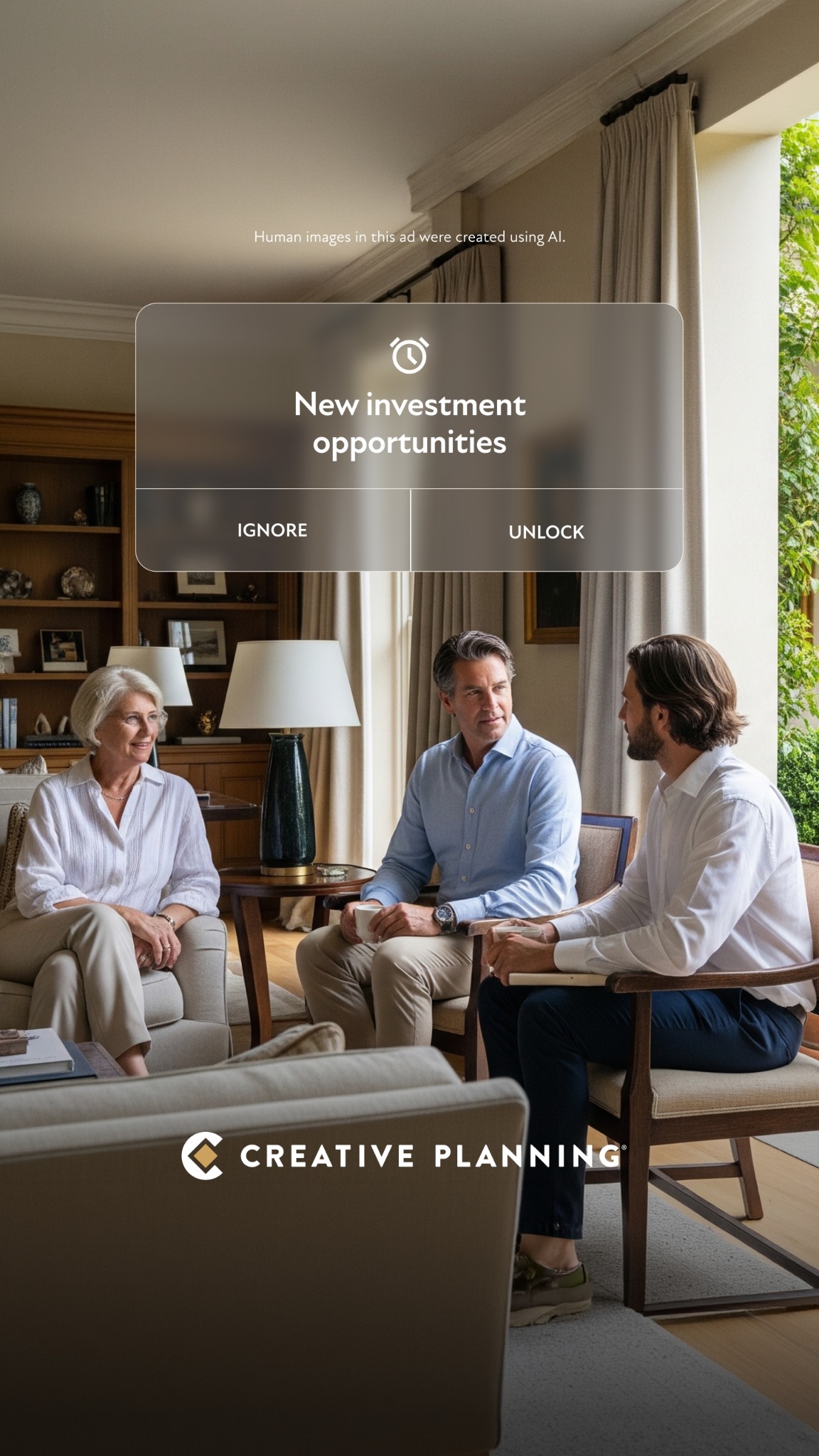 Creative Planning, LLC Facebook ad