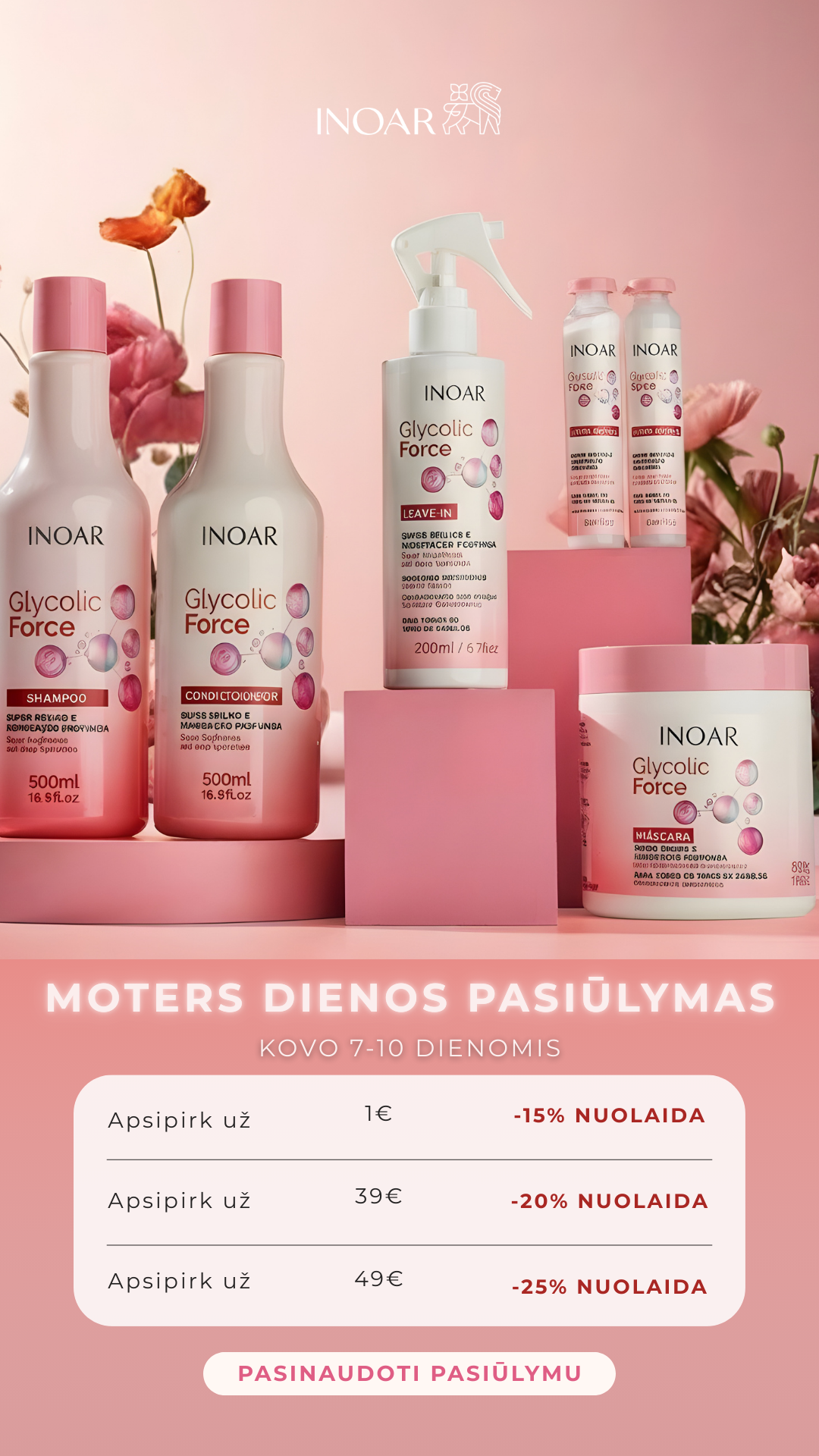 INOAR Lietuva Facebook ad