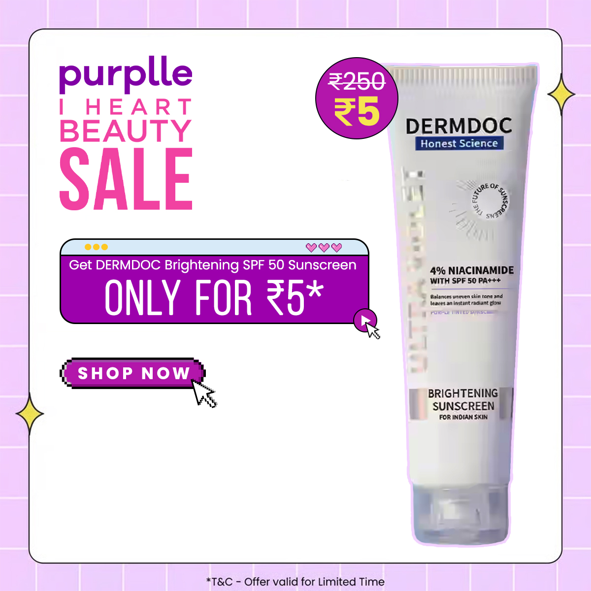 Purplle India Facebook ad from Apr 30, 2026